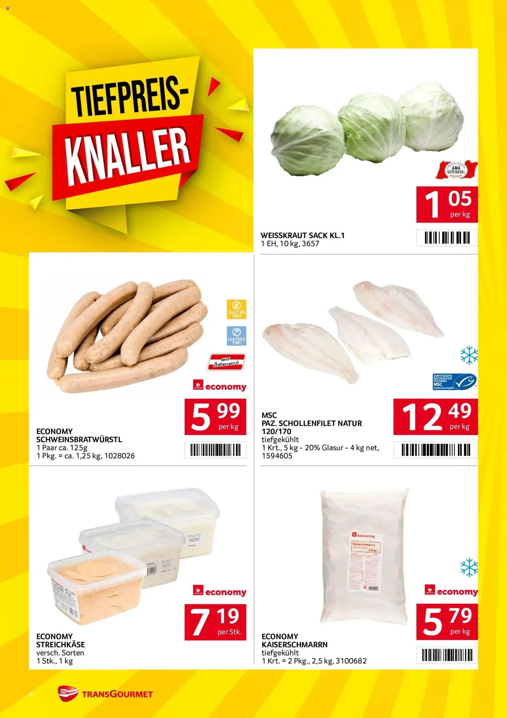 Transgourmet Flugblatt - Gültiger Prospekt ab 20.07.2026, Seite 4 von insgesamt 27