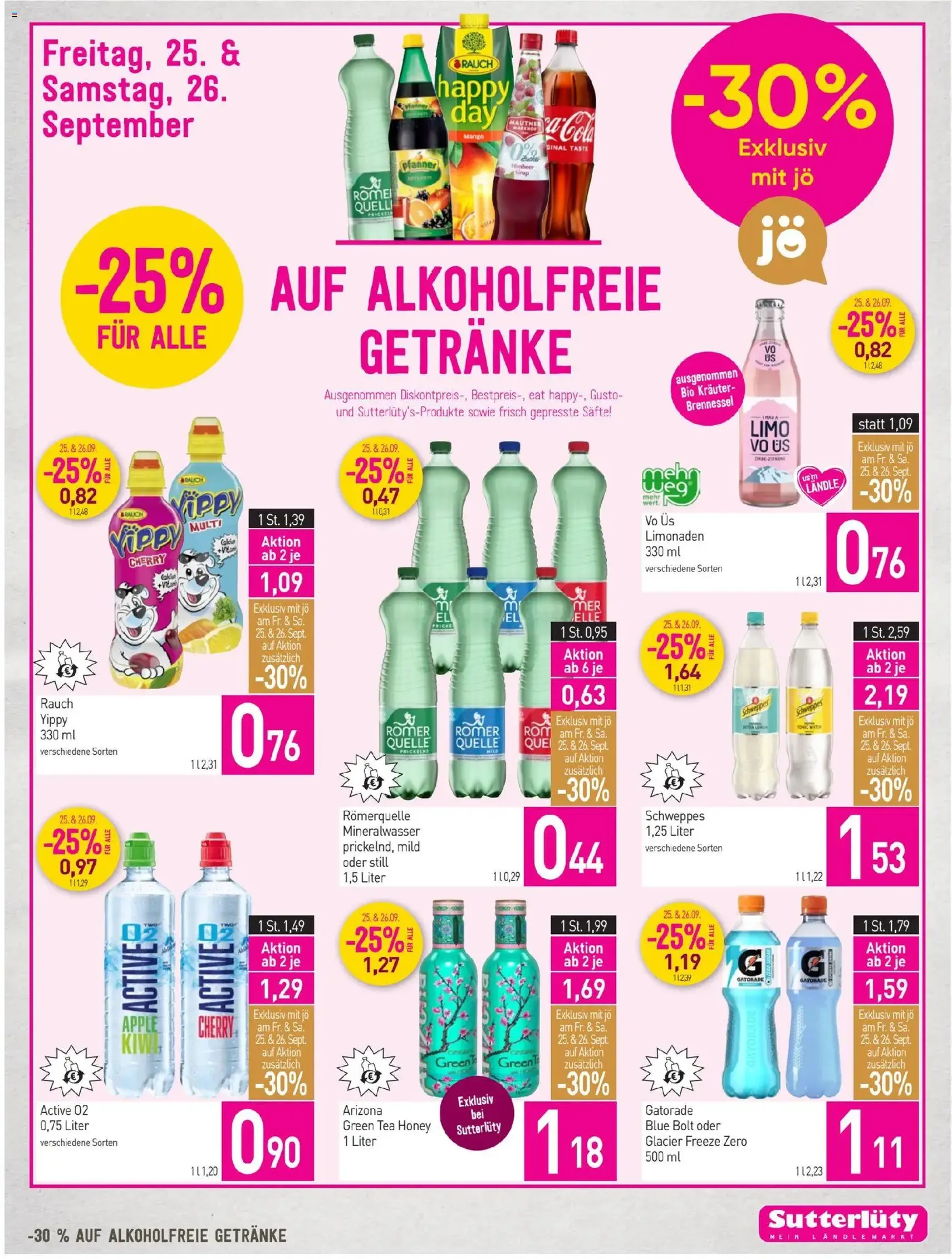 Sutterlüty Flugblatt - Gültiger Prospekt ab 24.09.2026, Seite 15 von insgesamt 20