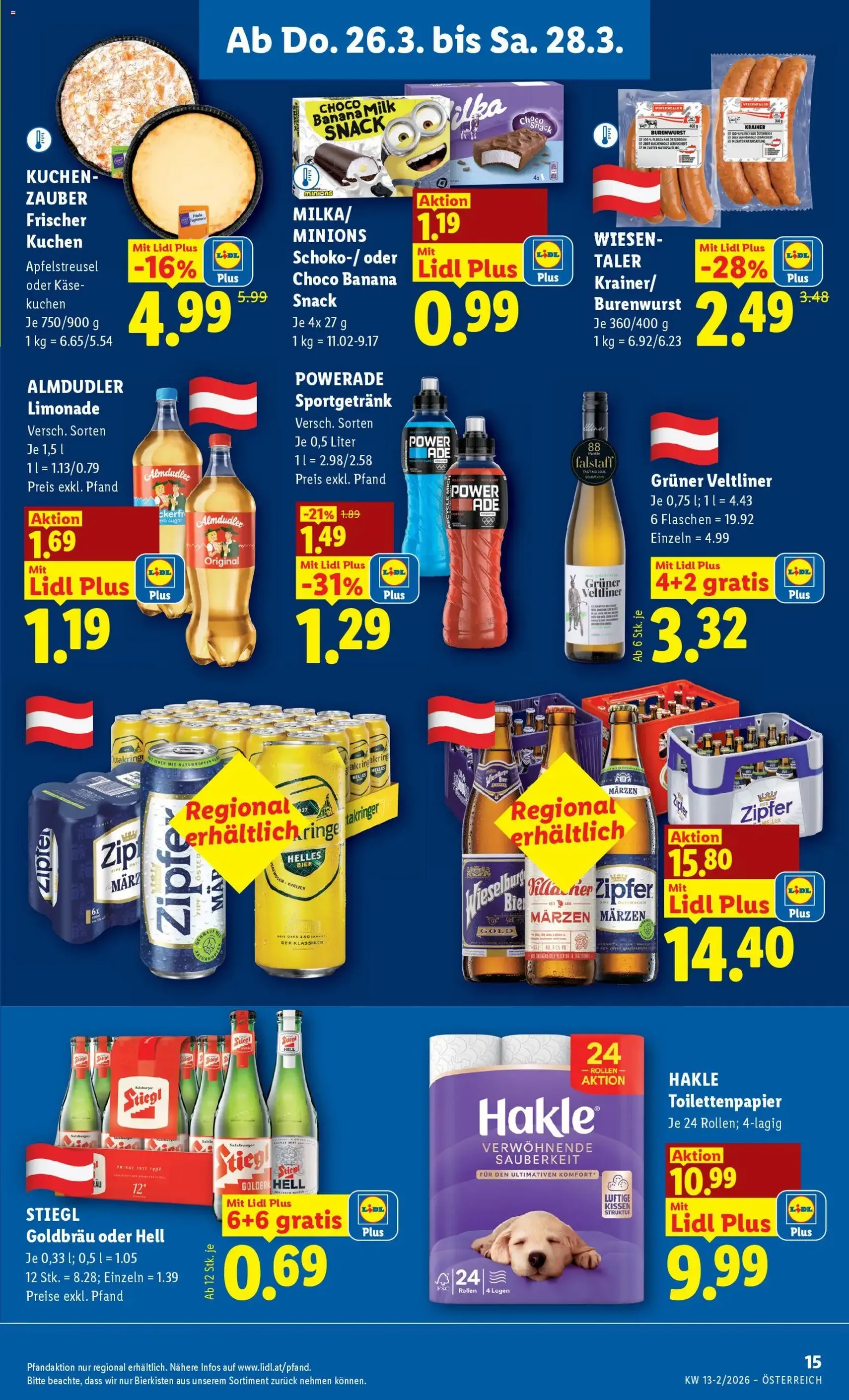Lidl - Flugblatt - Gültiger Prospekt ab 26.03.2026, Seite 17 von insgesamt 47