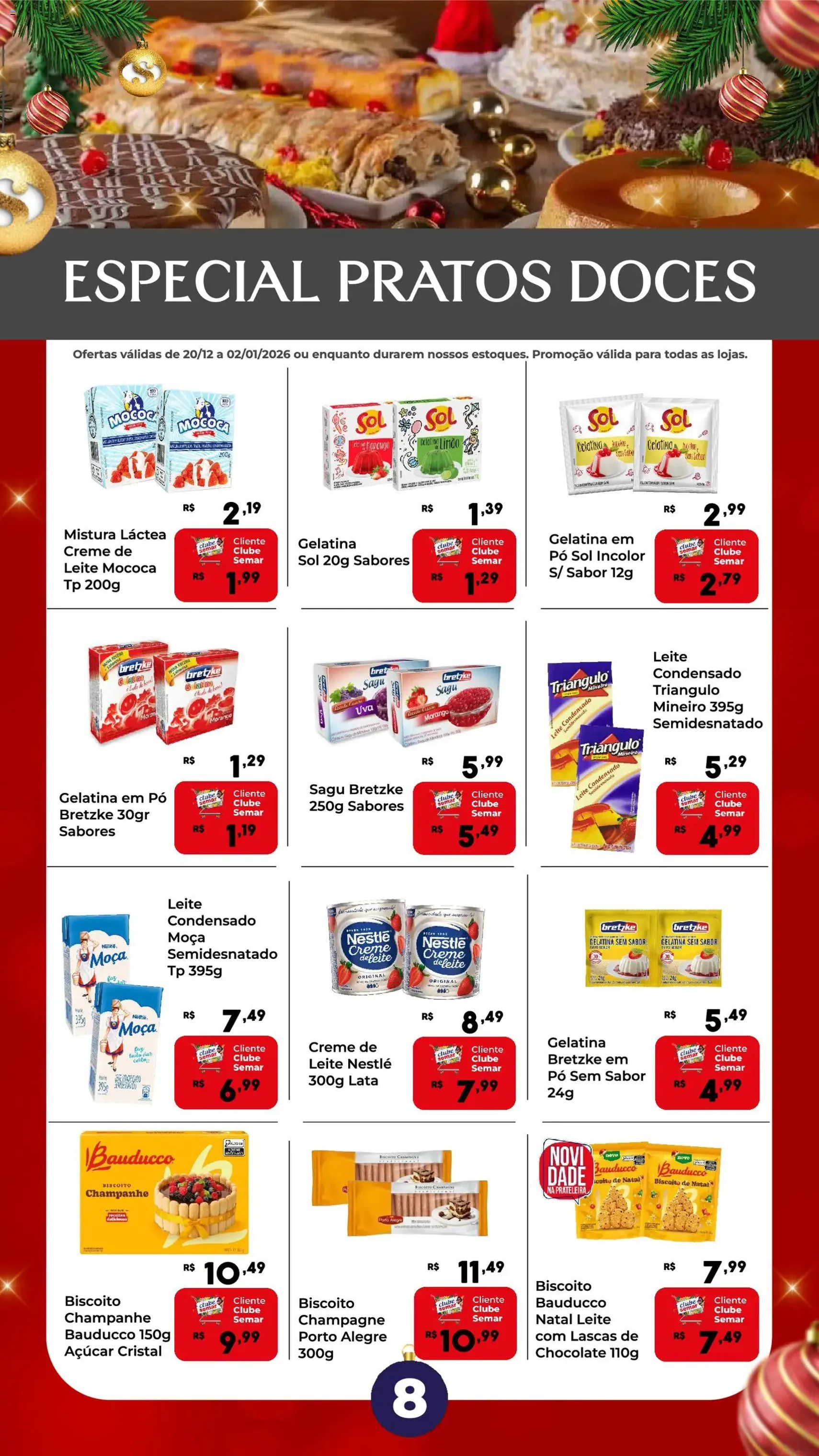 Semar Supermercado - Ofertas Revista Natal - folheto válido a partir de 20/12/2025 página 8 de 19