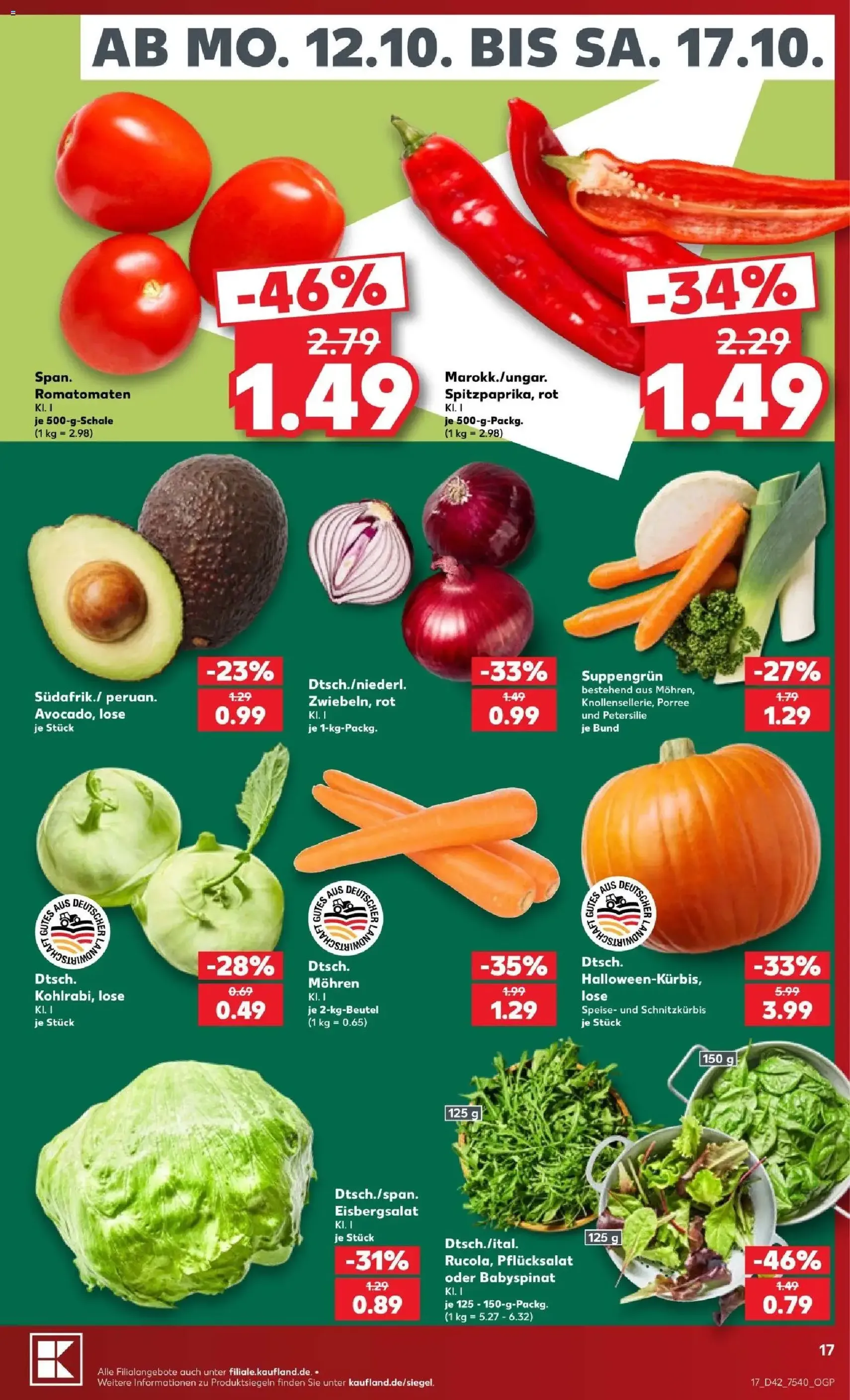 Kaufland Prospekt - Gültiger Prospekt ab 12.10.2026, Seite 23 von insgesamt 74