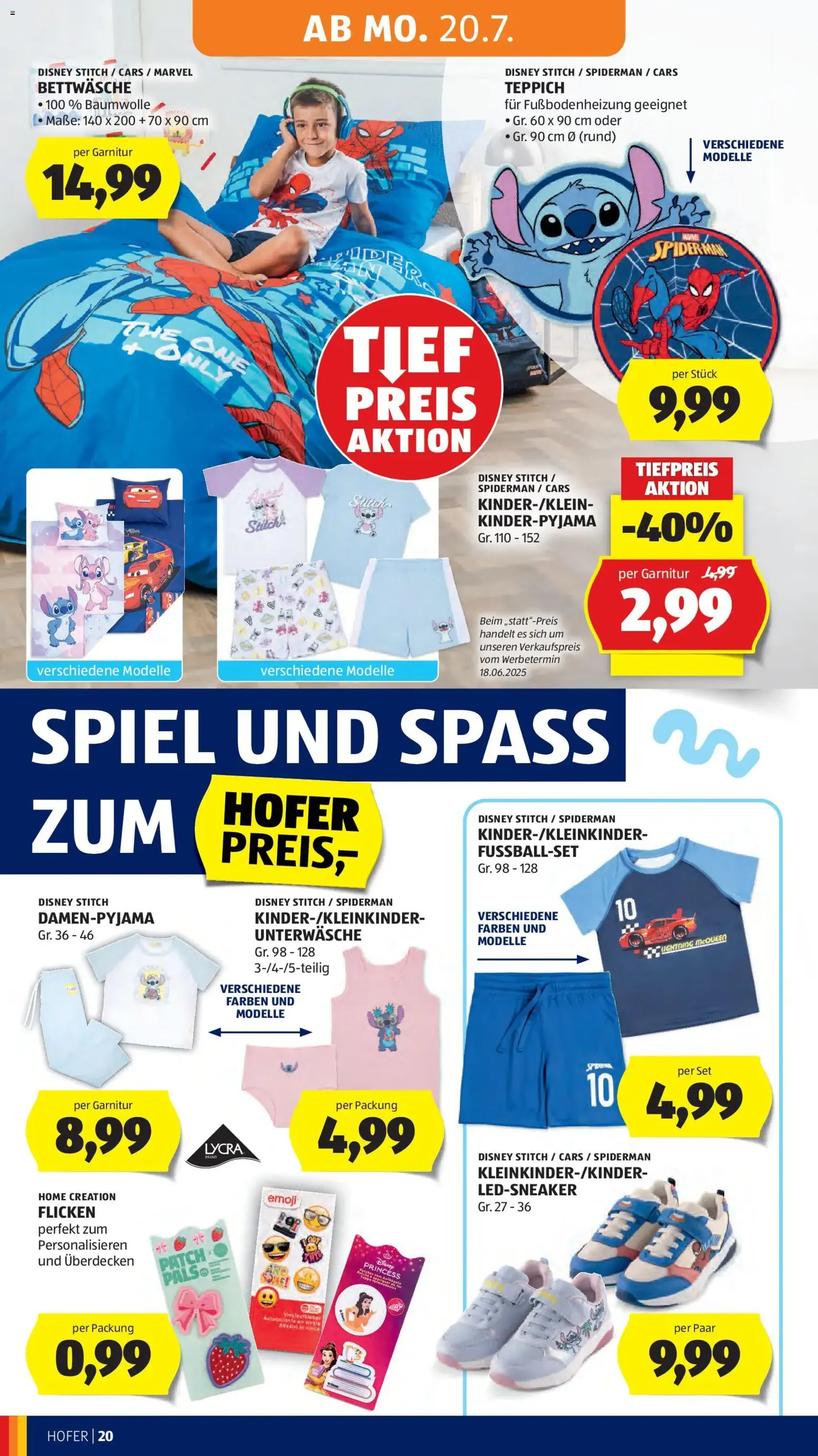 Hofer Flugblatt - Gültiger Prospekt ab 17.07.2026, Seite 26 von insgesamt 46