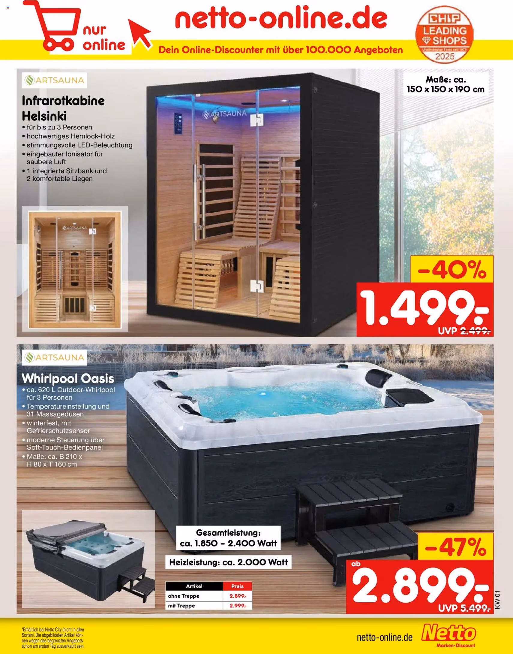 Netto Marken-Discount Prospekt - Gültiger Prospekt ab 29.12.2025, Seite 61 von insgesamt 66