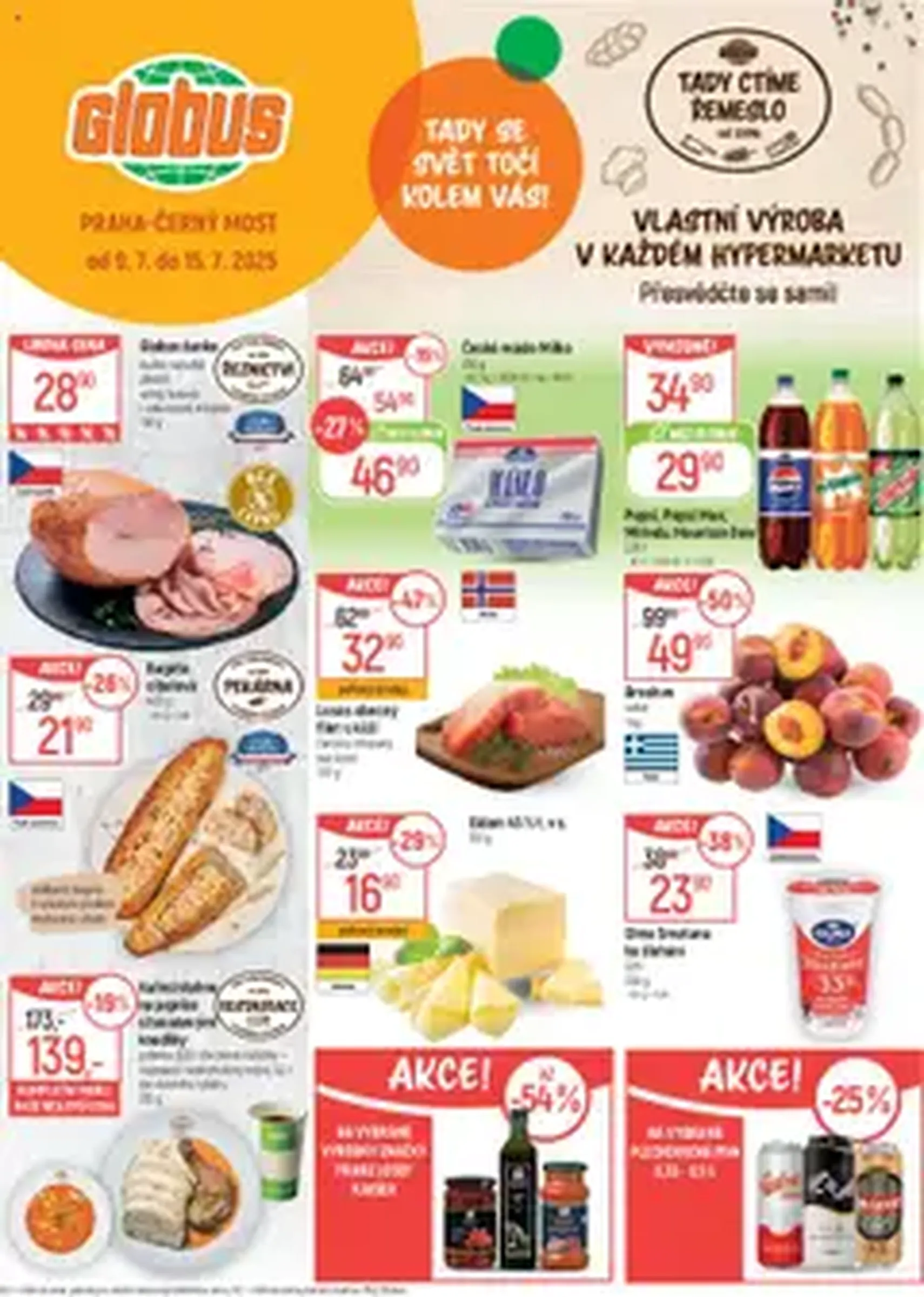 Globus leták - platný leták od 09.07.2025 strana 1 z 1