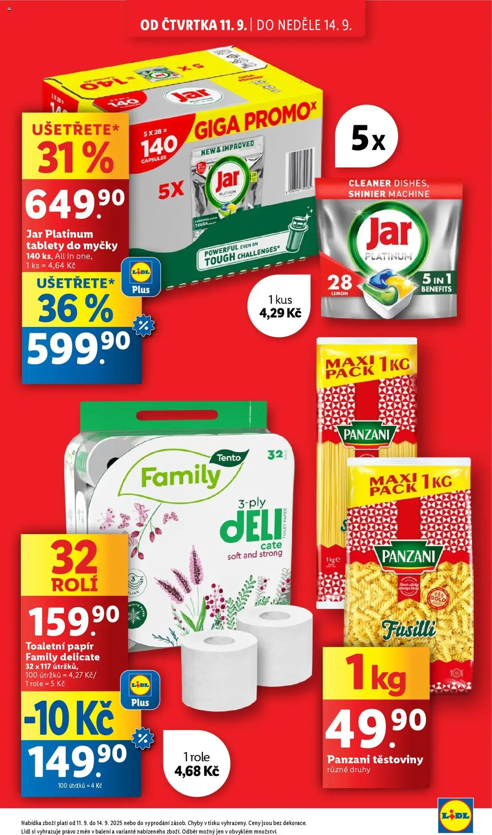 Lidl leták - platný leták od 11.09.2025 strana 3 z 51 Lidl leták - platný leták od 11.09.2025 strana 3 z 51