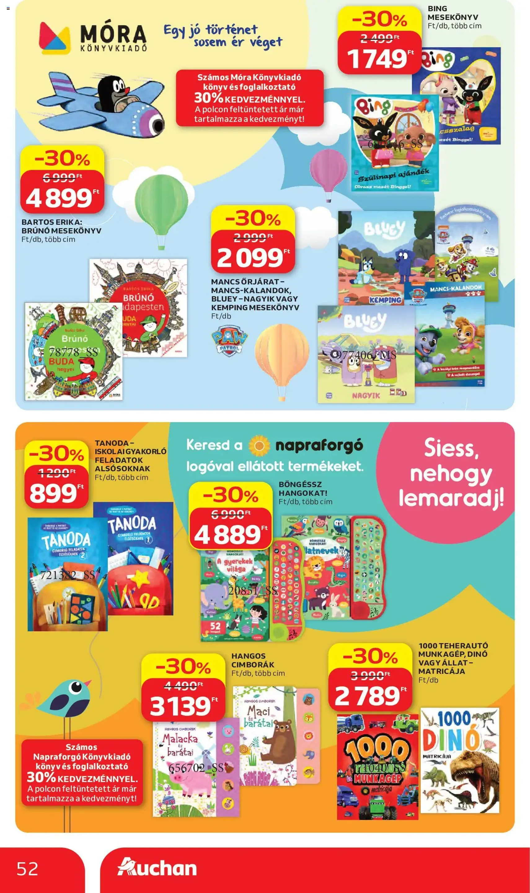 Auchan akciós újság - 2026.05.28. érvényes szórólap 52 oldal 58 oldalból