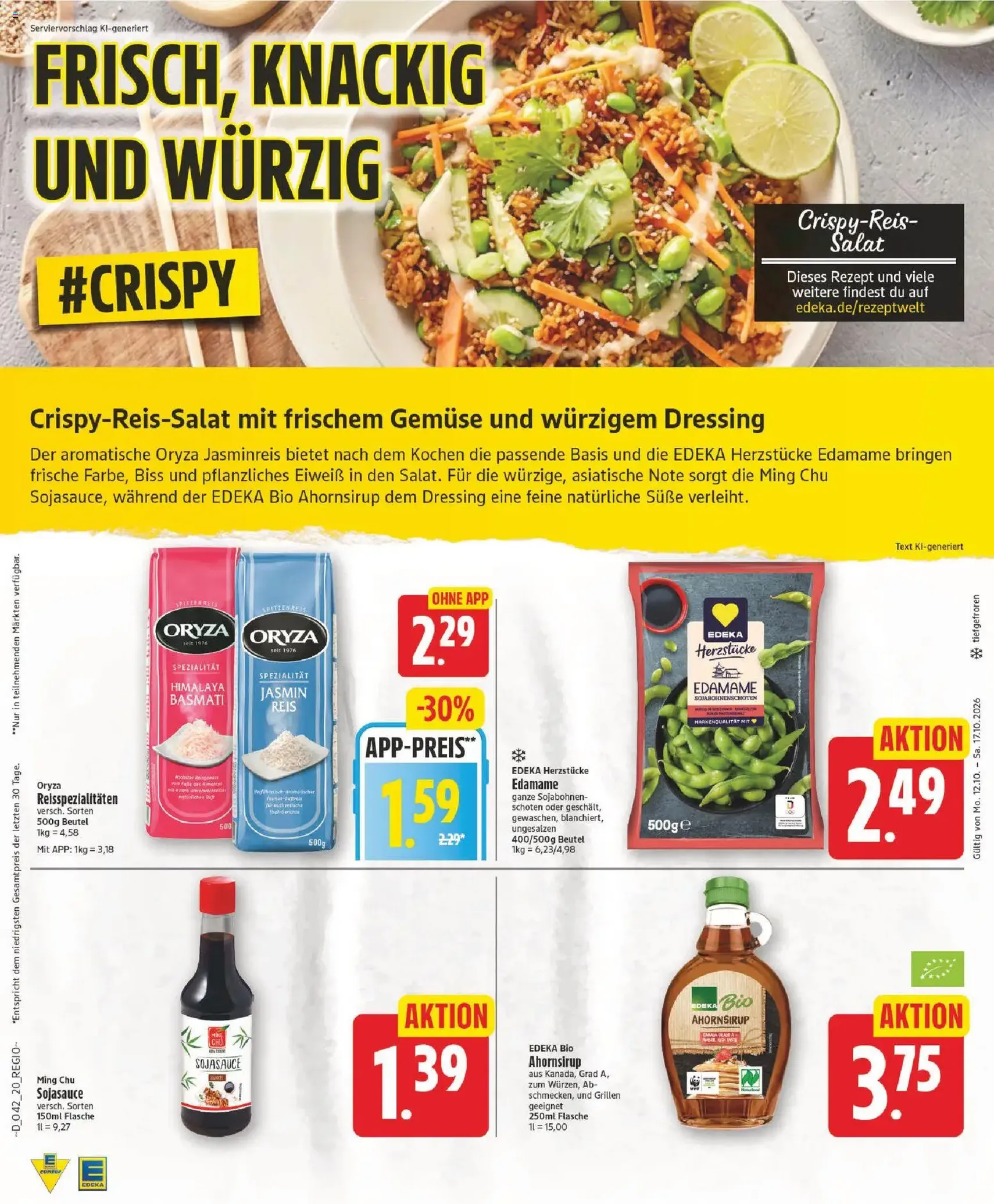 Edeka Prospekt - Gültiger Prospekt ab 12.10.2026, Seite 20 von insgesamt 27