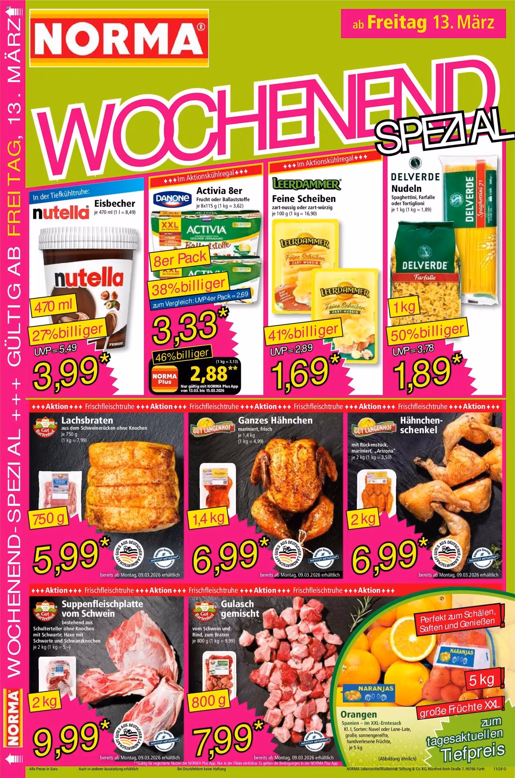 Norma Prospekt - Gültiger Prospekt ab 09.03.2026, Seite 16 von insgesamt 18