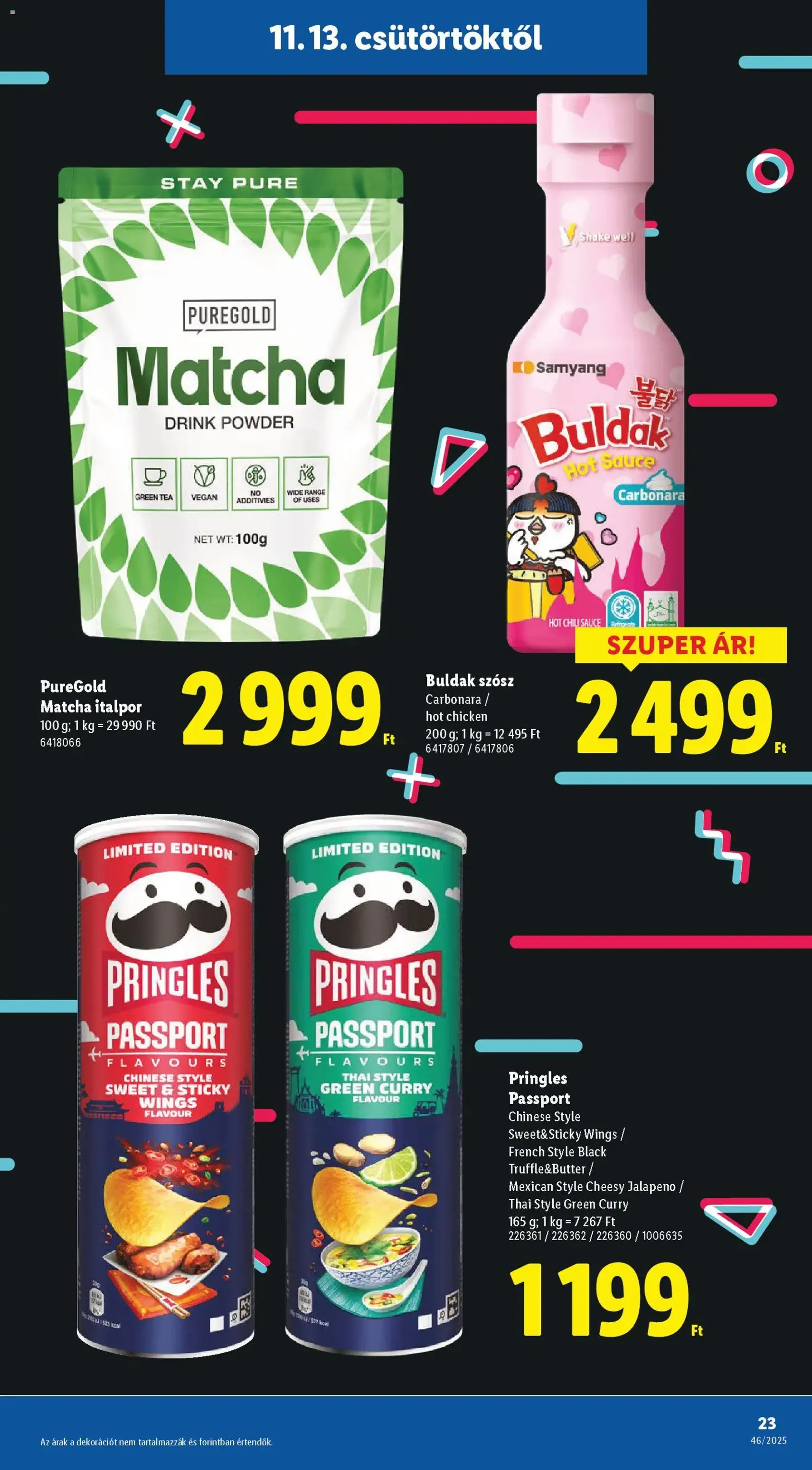 Lidl Akciós újság - 2025.11.13. érvényes szórólap 23 oldal 52 oldalból