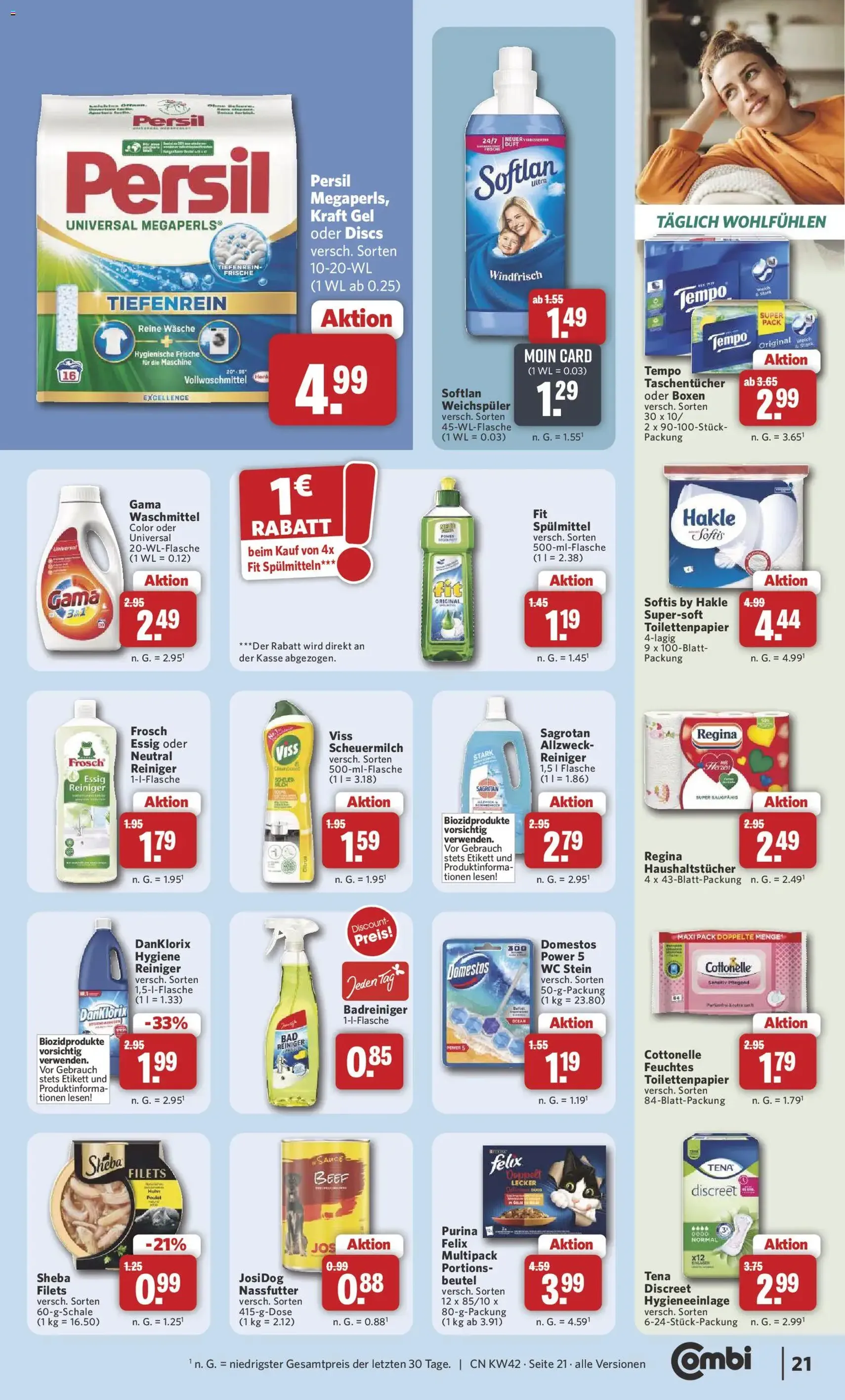 Combi Prospekt - Gültiger Prospekt ab 12.10.2026, Seite 21 von insgesamt 32