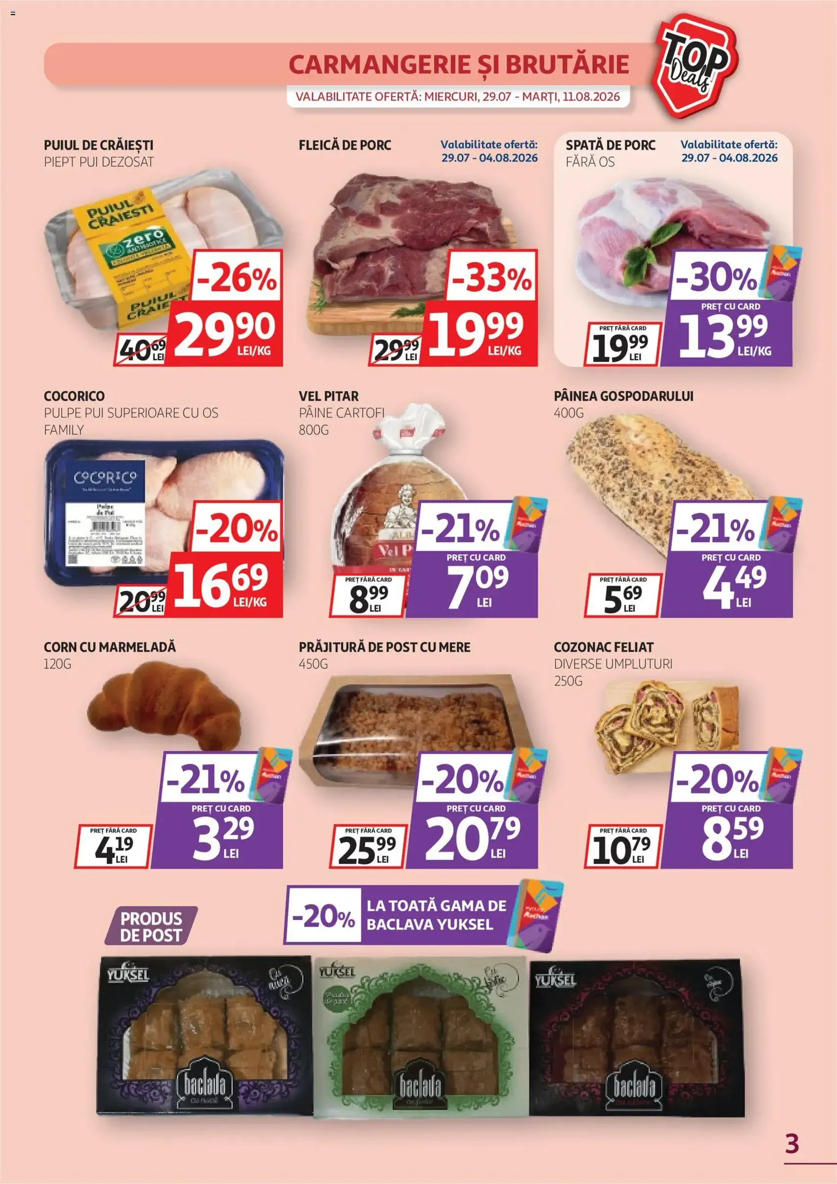 Auchan Catalog - cataloage valabile începând cu 29.07.2026 pagina 3 din 38