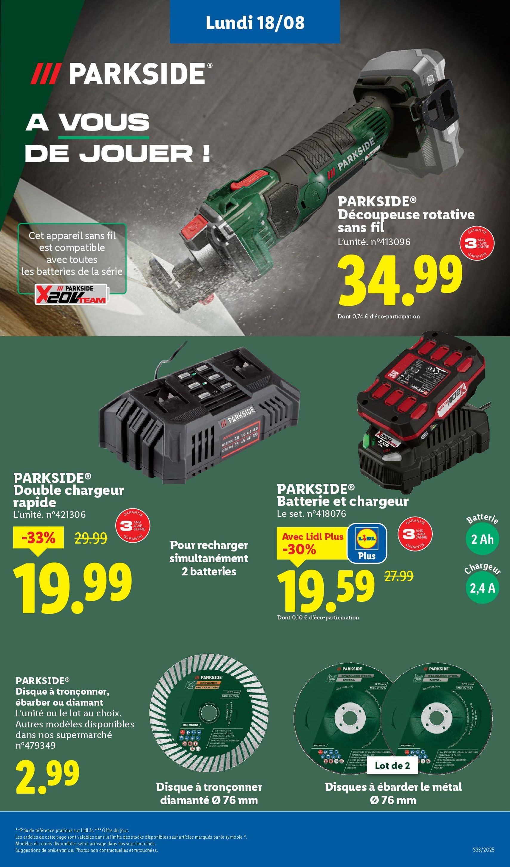 LIDL catalogue semaine 32 - brochure valable à partir du 14/08/2025, page 51 sur 72