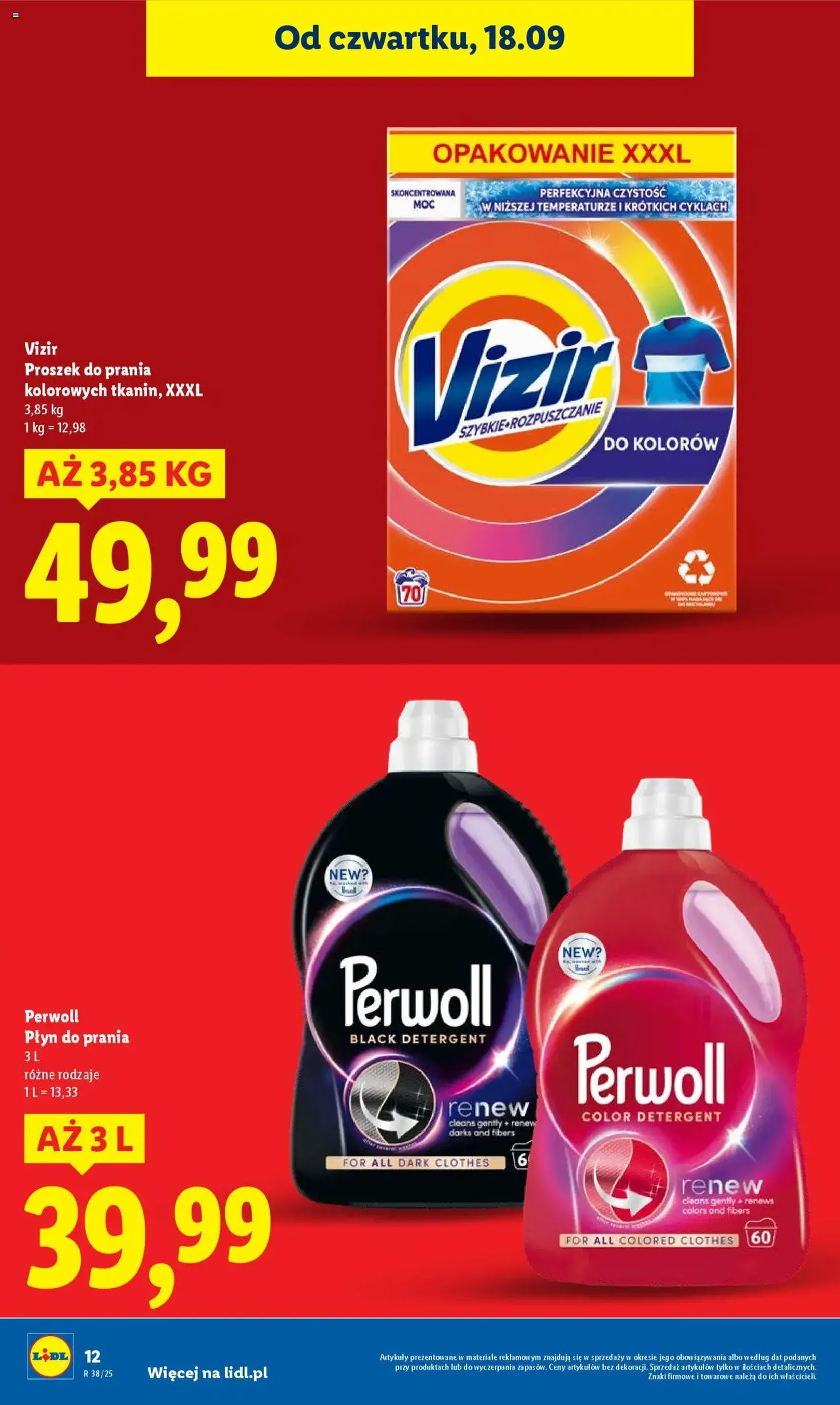 Lidl Gazetka - ważny gazetka od 18.09.2025 strona 12 z 59