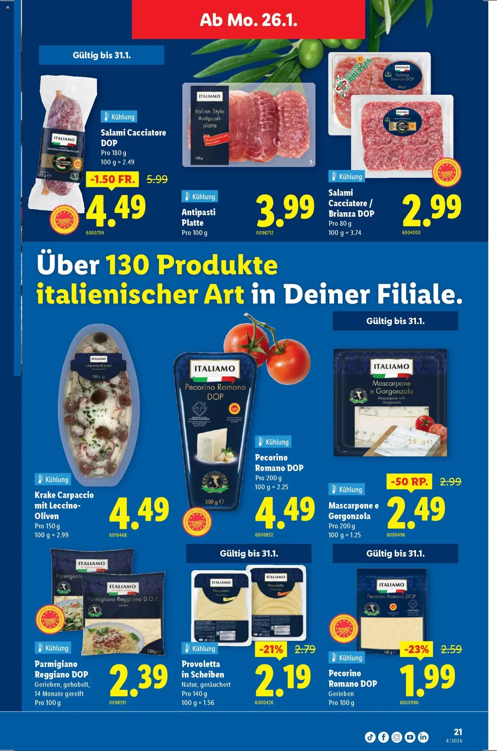Lidl Aktionen - Gültiger Prospekt ab 22.01.2026, Seite 21 von insgesamt 32
