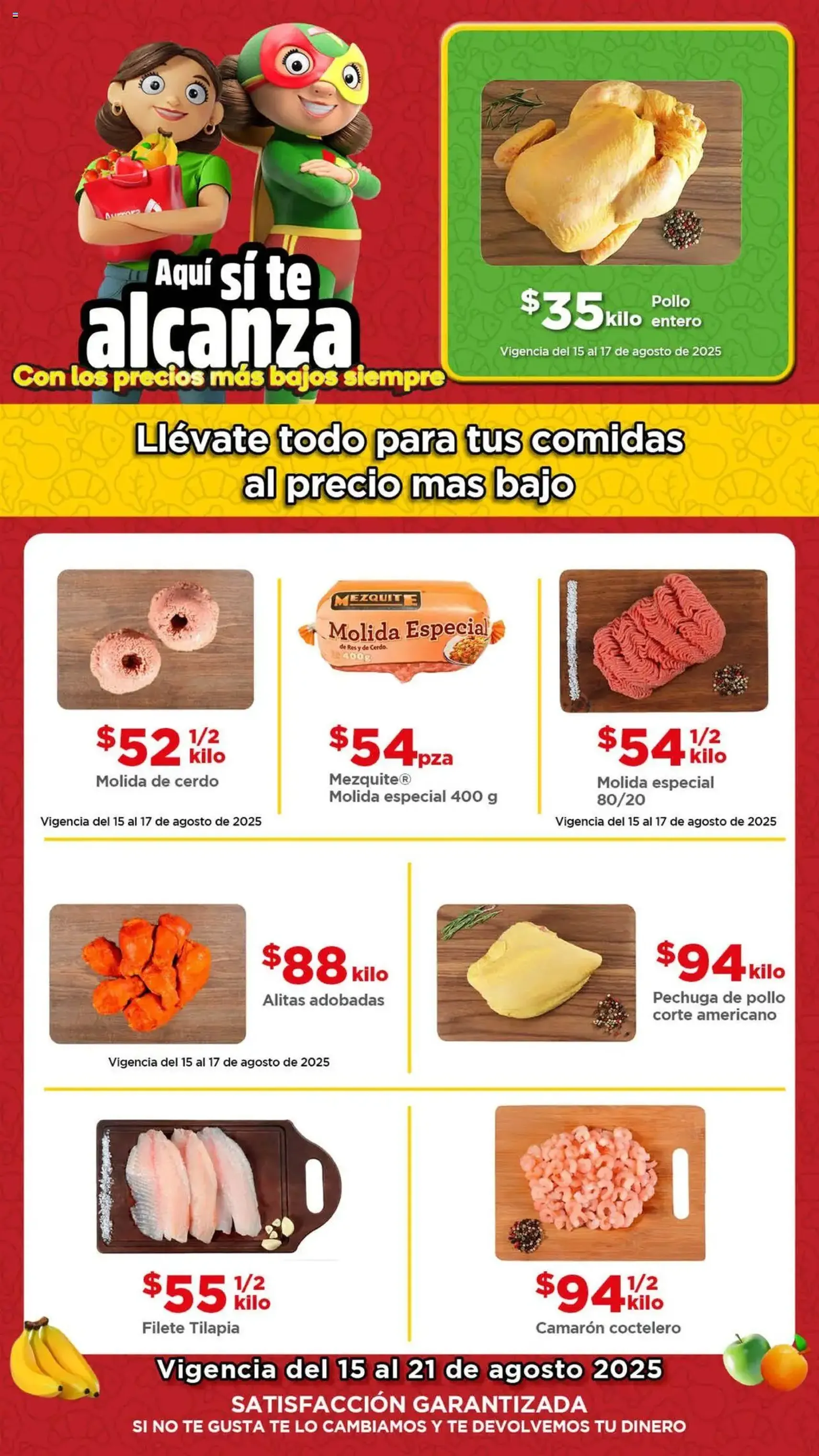 Bodega Aurrerá - Folleto Precio - folleto válido desde 15/08/2025 página 1 de 3