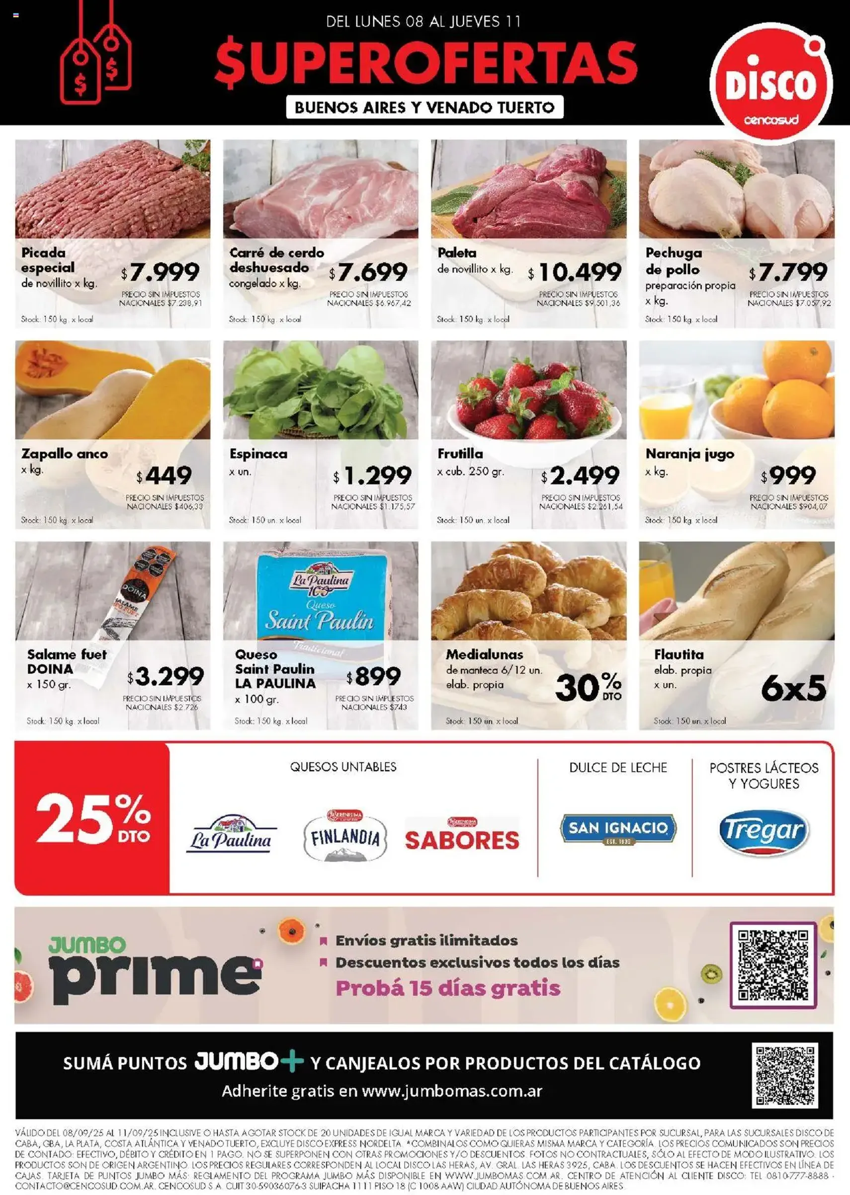 Disco ofertas - folleto válido desde 08/09/2025 página 1 de 1