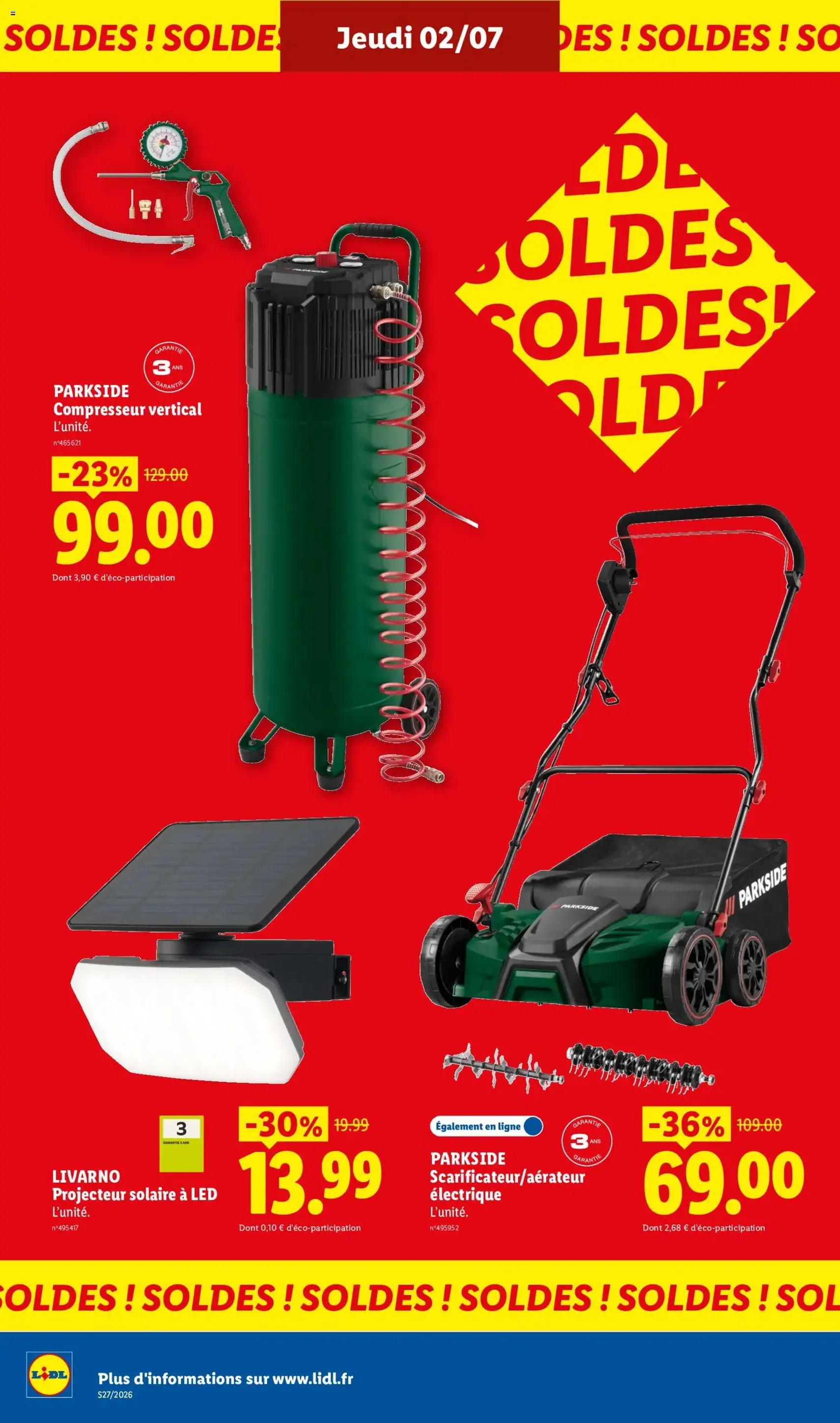 LIDL catalogue - brochure valable à partir du 02/07/2026, page 30 sur 62