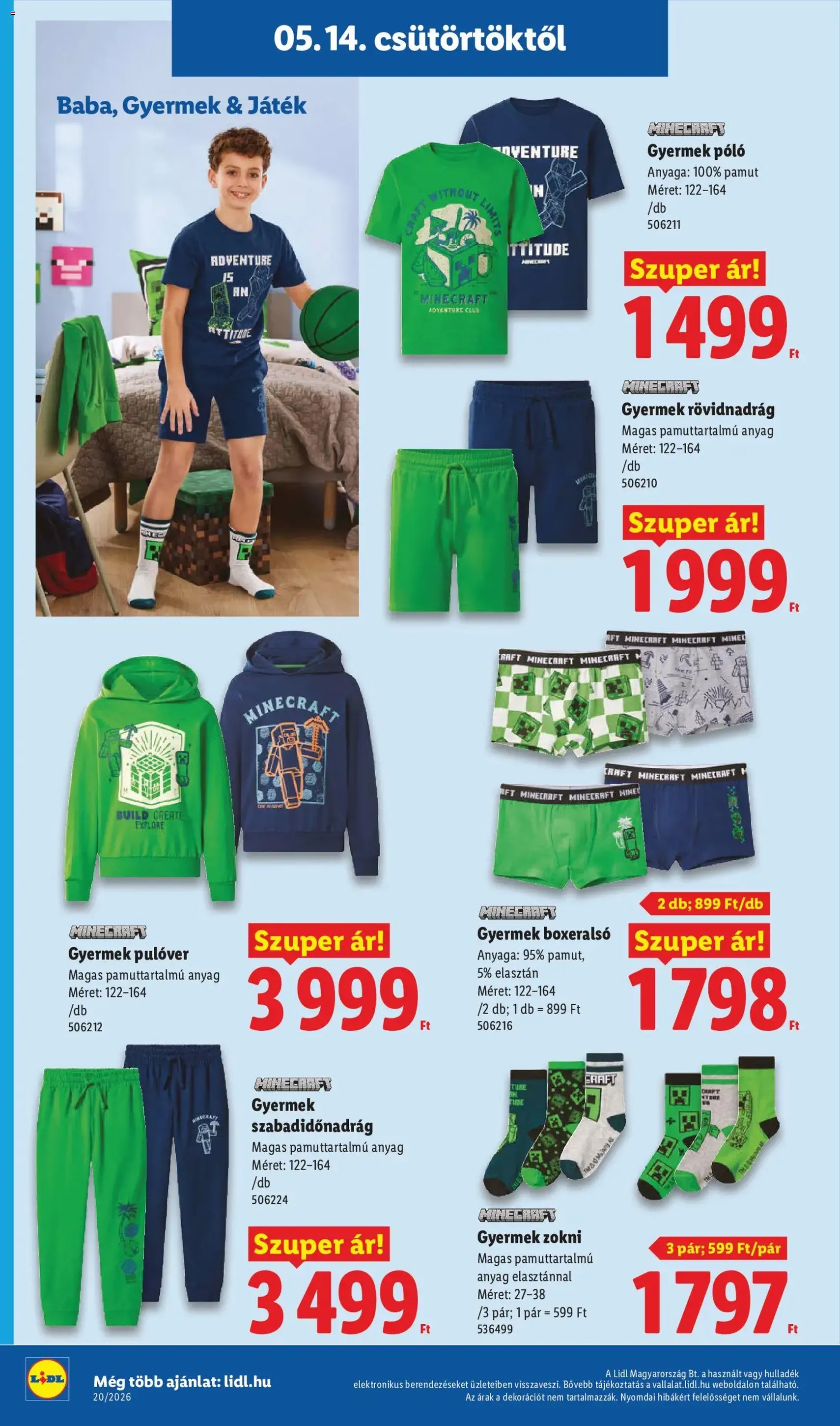Lidl akciós újság - 2026.05.14. érvényes szórólap 36 oldal 68 oldalból