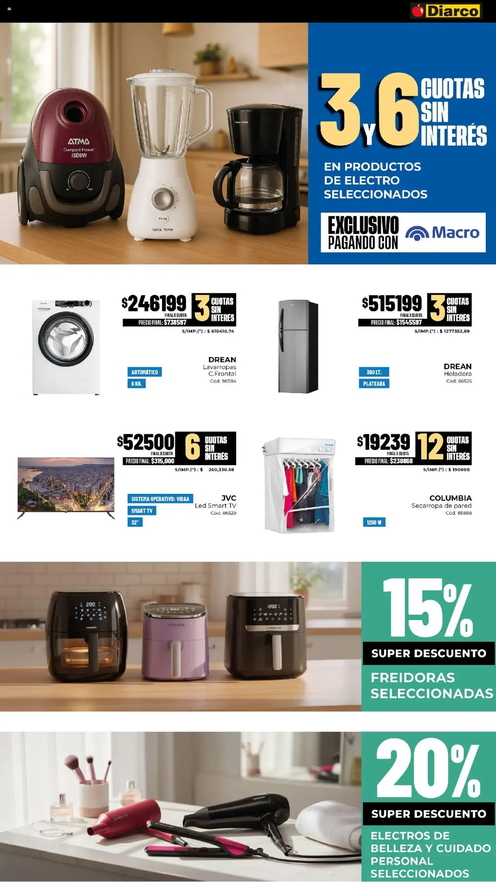 Diarco ofertas - folleto válido desde 13/10/2025 página 20 de 22 Diarco ofertas - folleto válido desde 13/10/2025 página 20 de 22