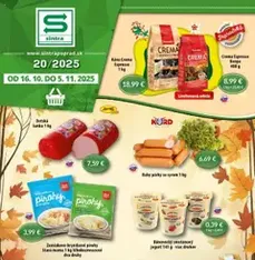 Sintra Leták - náhľad letáku platný od 16.10.2025