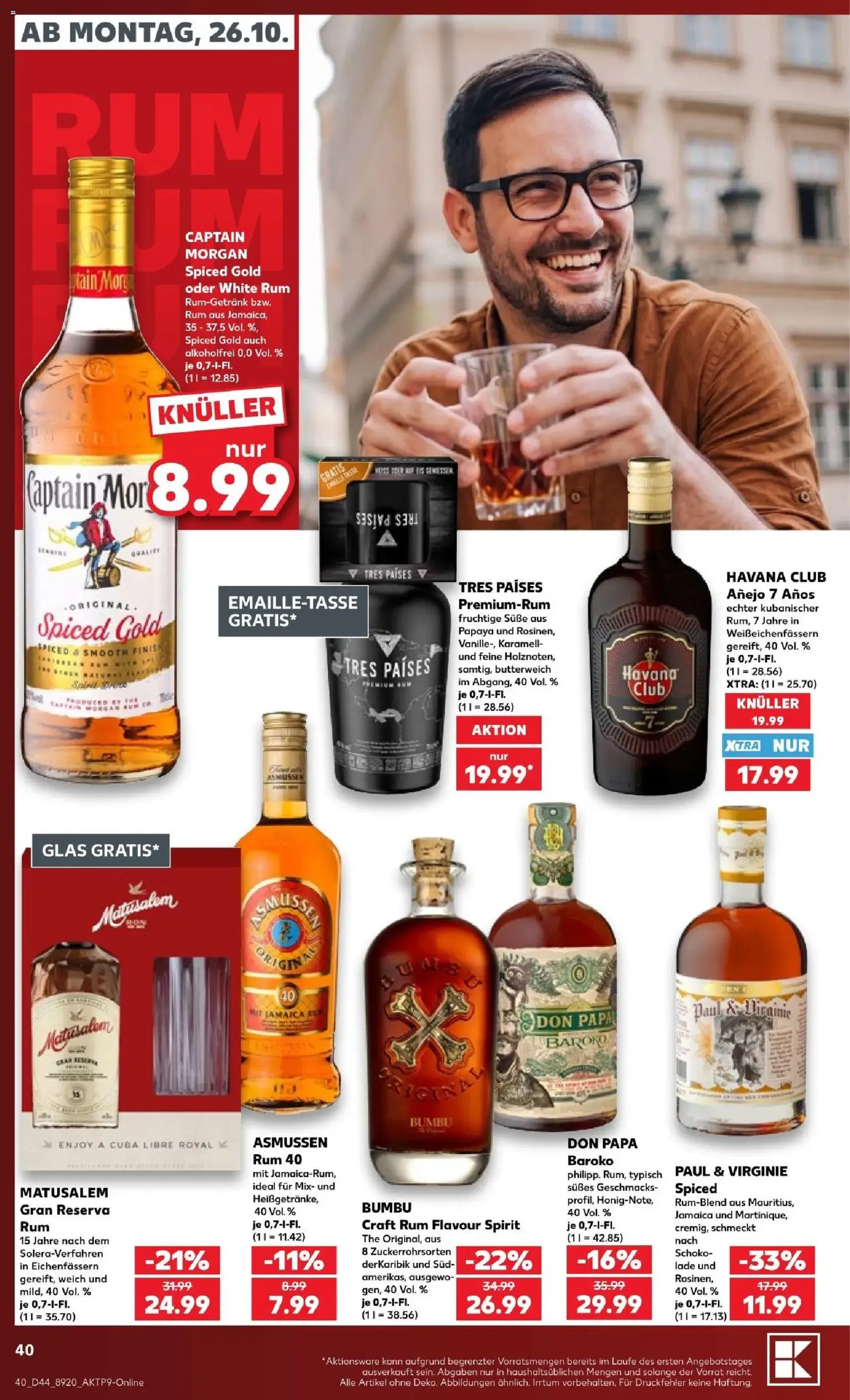 Kaufland Prospekt - Gültiger Prospekt ab 26.10.2026, Seite 40 von insgesamt 76