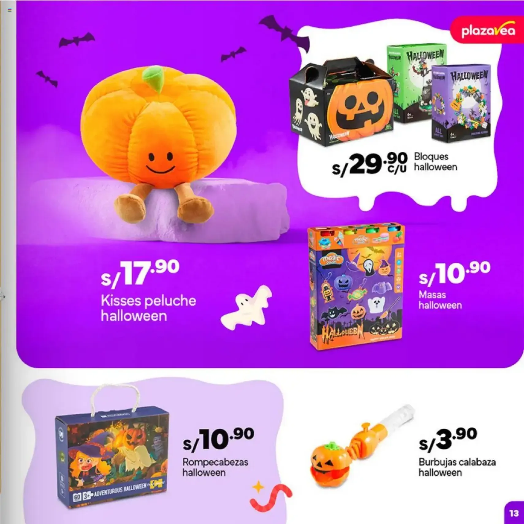 Plaza Vea - Diptico Veaween - folleto válido desde 13/10/2025 página 13 de 14 Plaza Vea - Diptico Veaween - folleto válido desde 13/10/2025 página 13 de 14