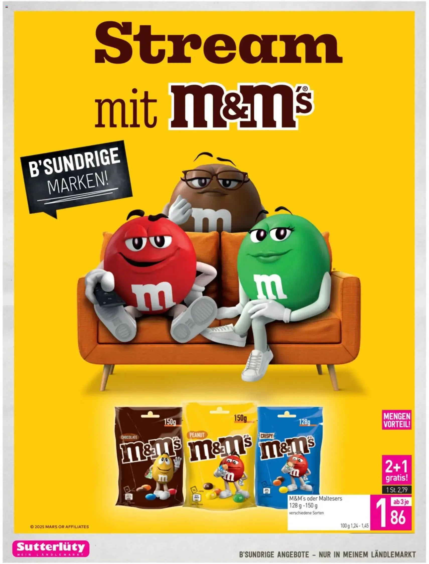 Sutterlüty Flugblatt - Gültiger Prospekt ab 05.11.2025, Seite 18 von insgesamt 24