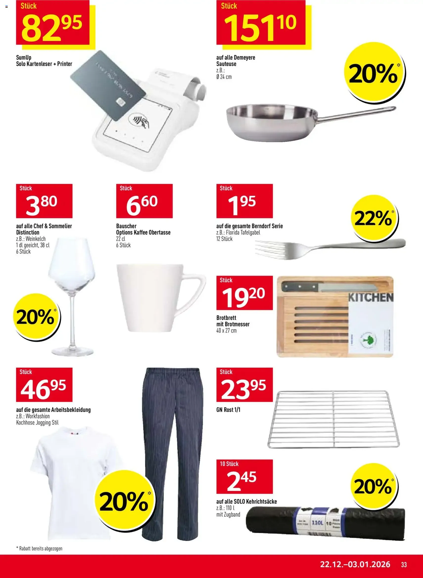 Prodega Aktionen - Gültiger Prospekt ab 22.12.2025, Seite 33 von insgesamt 36