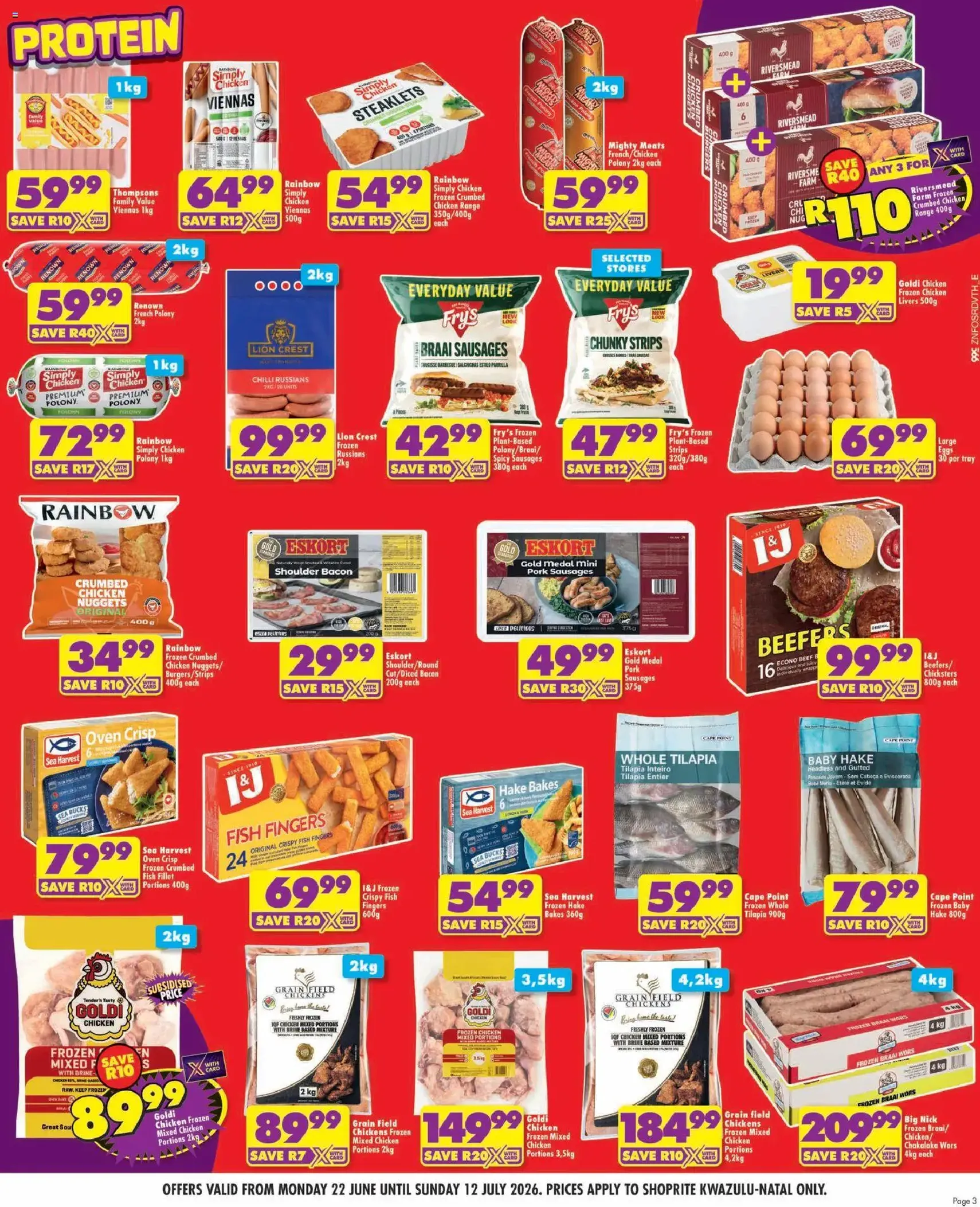 Shoprite Specials - valid flyer from 22/06/2026, page 3 of 16