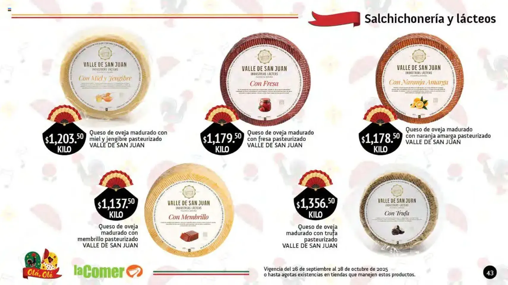 La Comer folleto Olá, Olé - folleto válido desde 26/09/2025 página 43 de 64 La Comer folleto Olá, Olé - folleto válido desde 26/09/2025 página 43 de 64