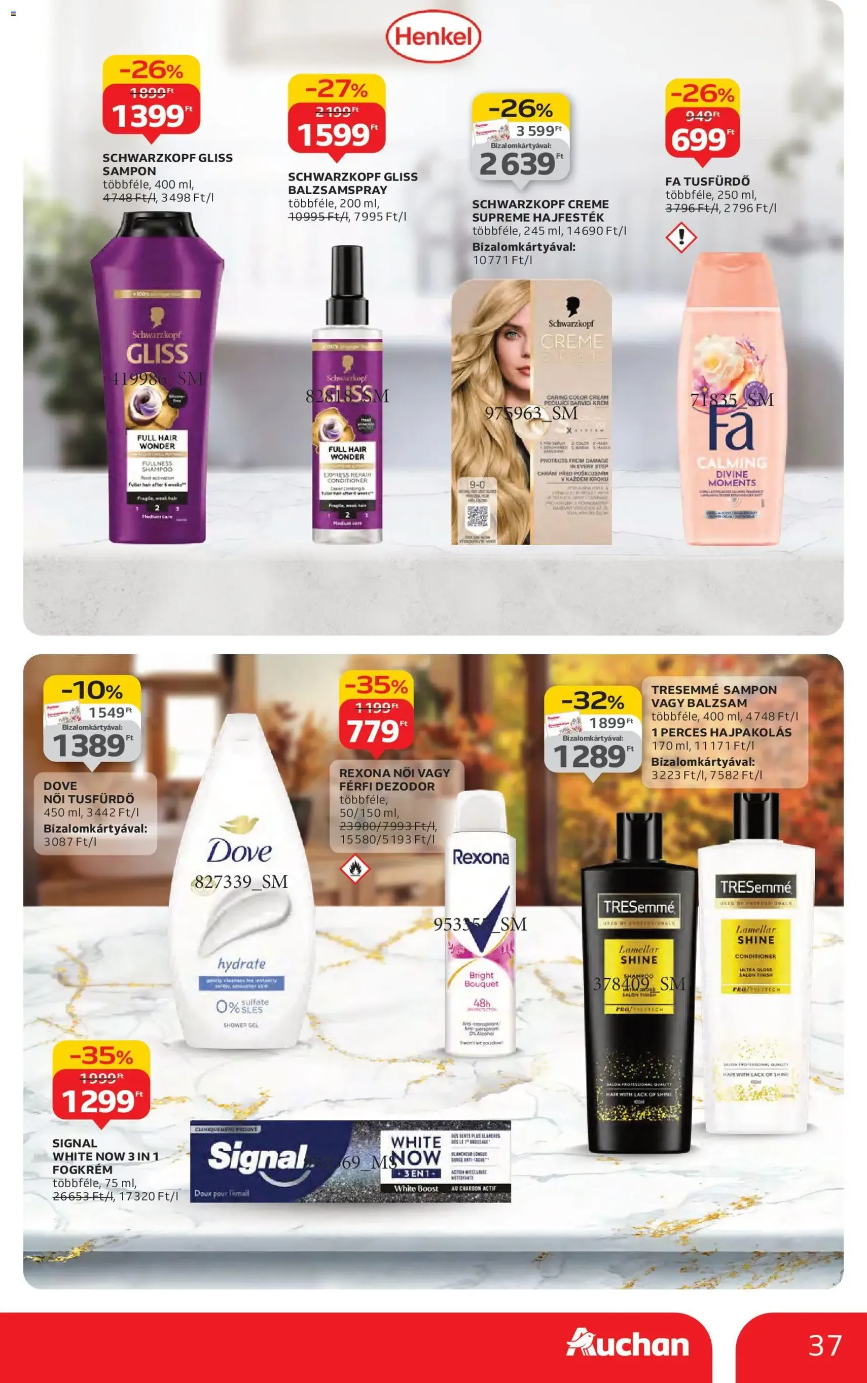 Auchan Akciós újság - 2025.10.30. érvényes szórólap 37 oldal 58 oldalból Auchan Akciós újság - 2025.10.30. érvényes szórólap 37 oldal 58 oldalból