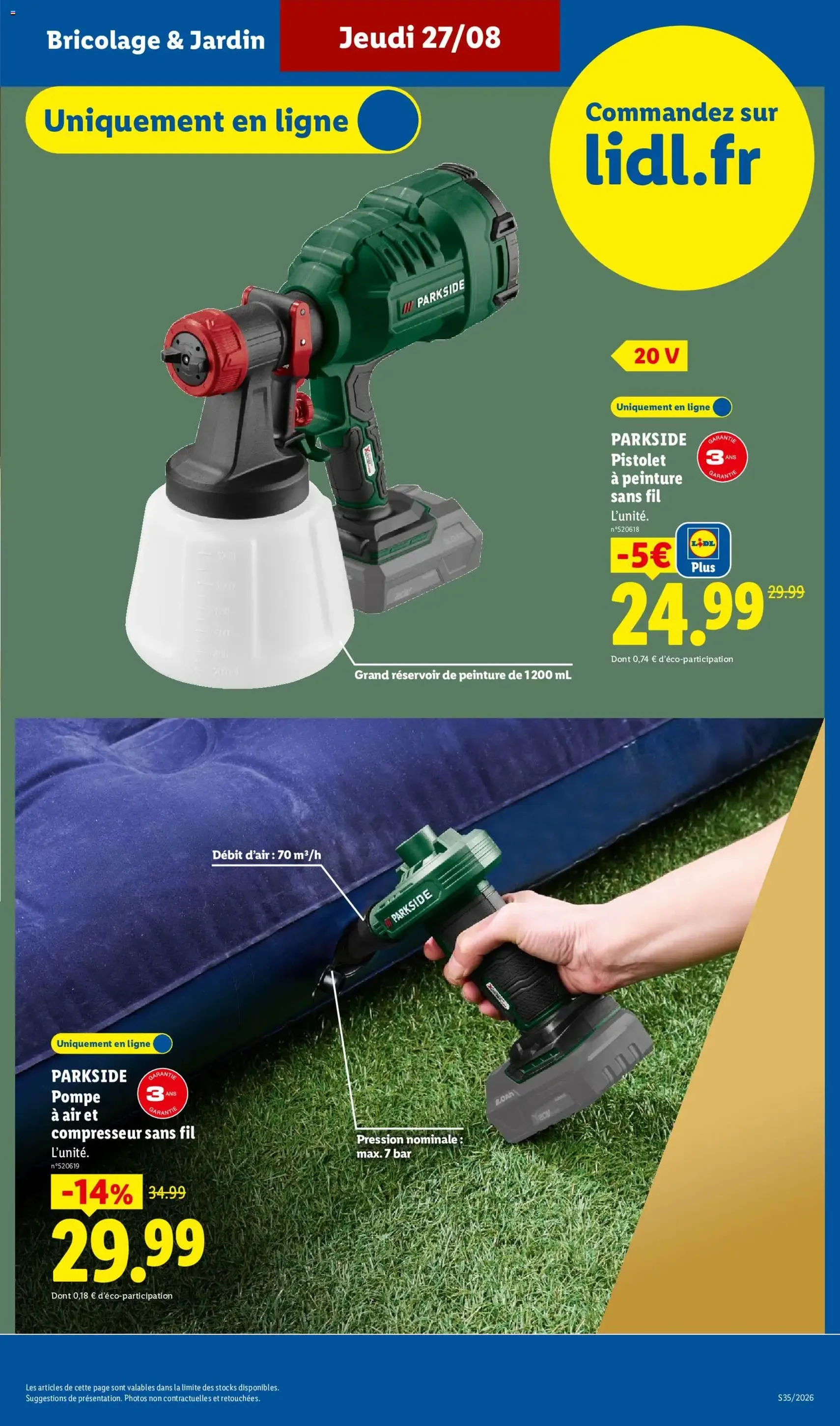 LIDL catalogue - brochure valable à partir du 27/08/2026, page 7 sur 61
