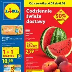 Lidl Gazetka - podgląd gazetki ważnej od 04.09.2025