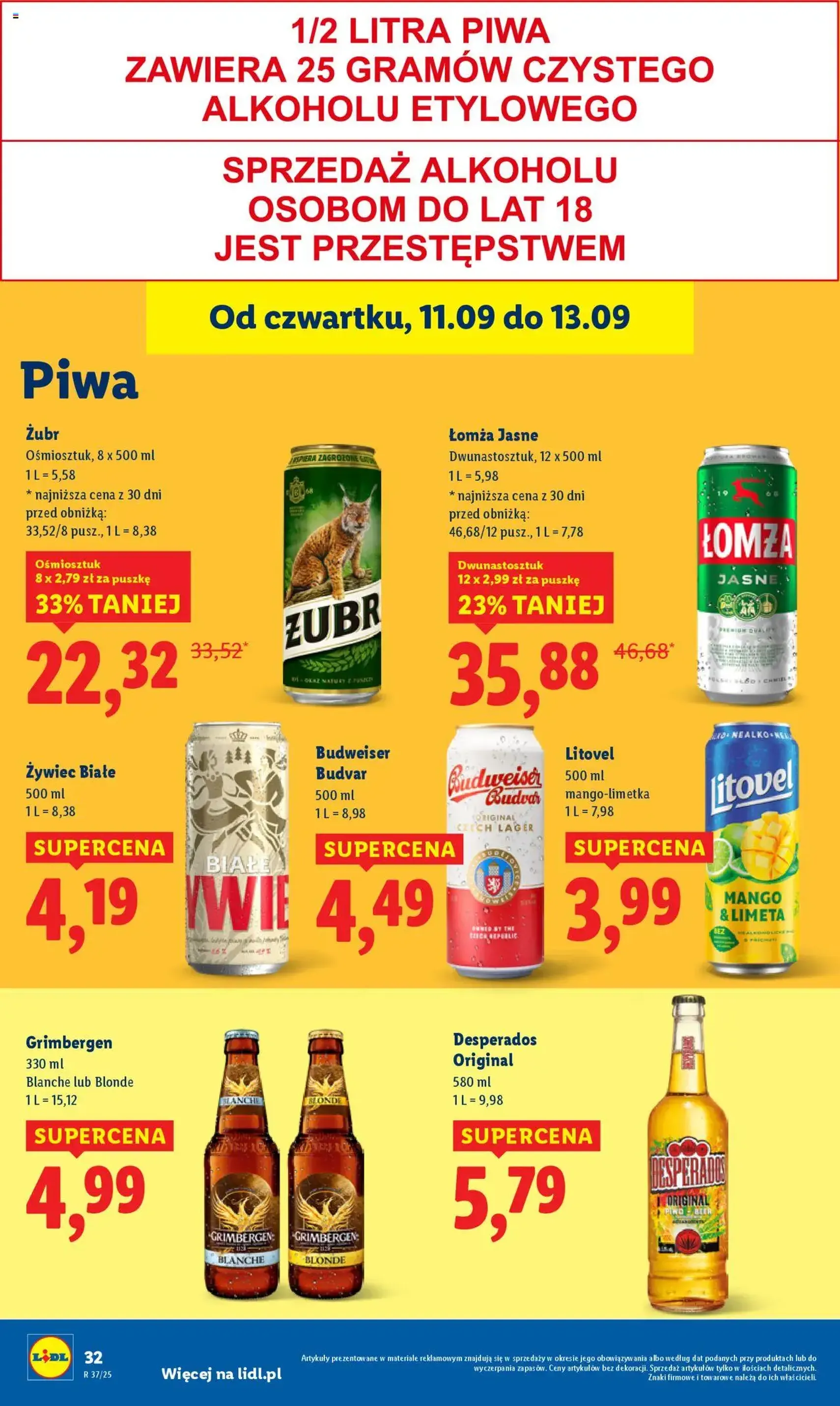Lidl Gazetka - ważny gazetka od 11.09.2025 strona 36 z 58 Lidl Gazetka - ważny gazetka od 11.09.2025 strona 36 z 58