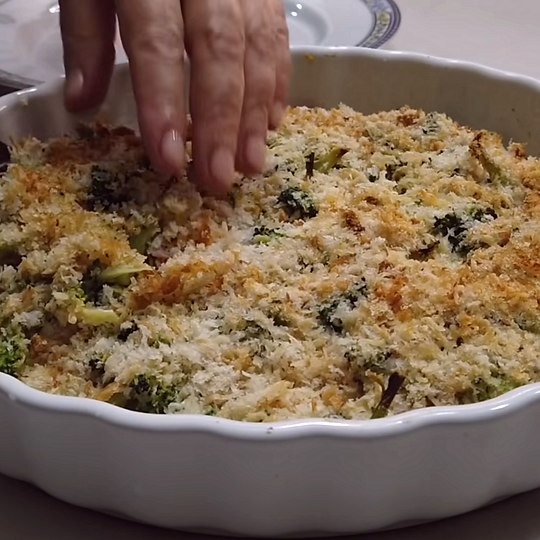 Anteprima ricetta Broccoli gratinati