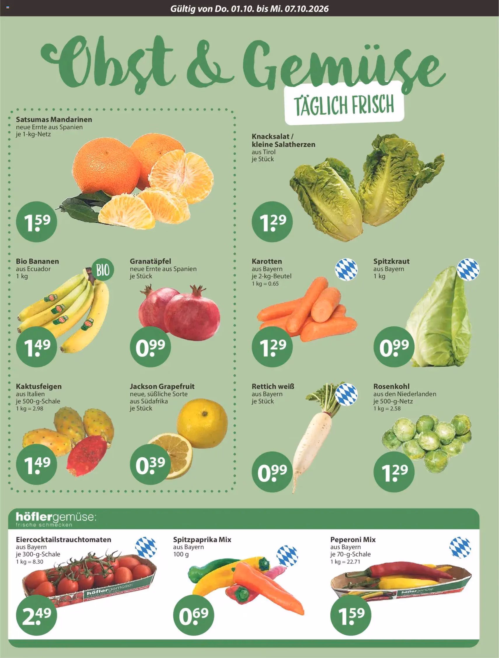 V-Markt Angebote - Gültiger Prospekt ab 01.10.2026, Seite 4 von insgesamt 30