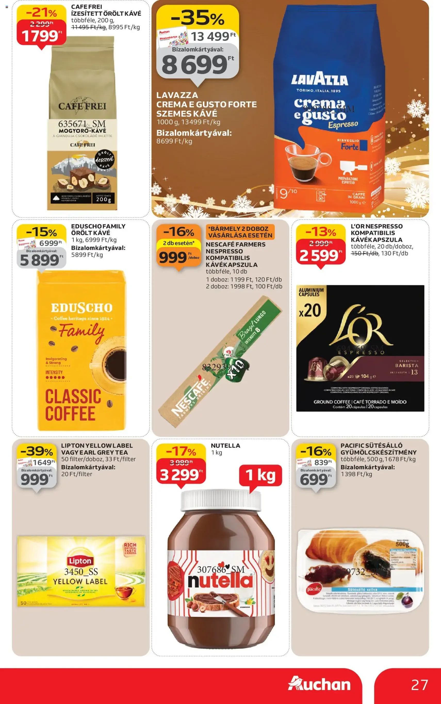 Auchan Akciós újság - 2025.12.18. érvényes szórólap 27 oldal 60 oldalból