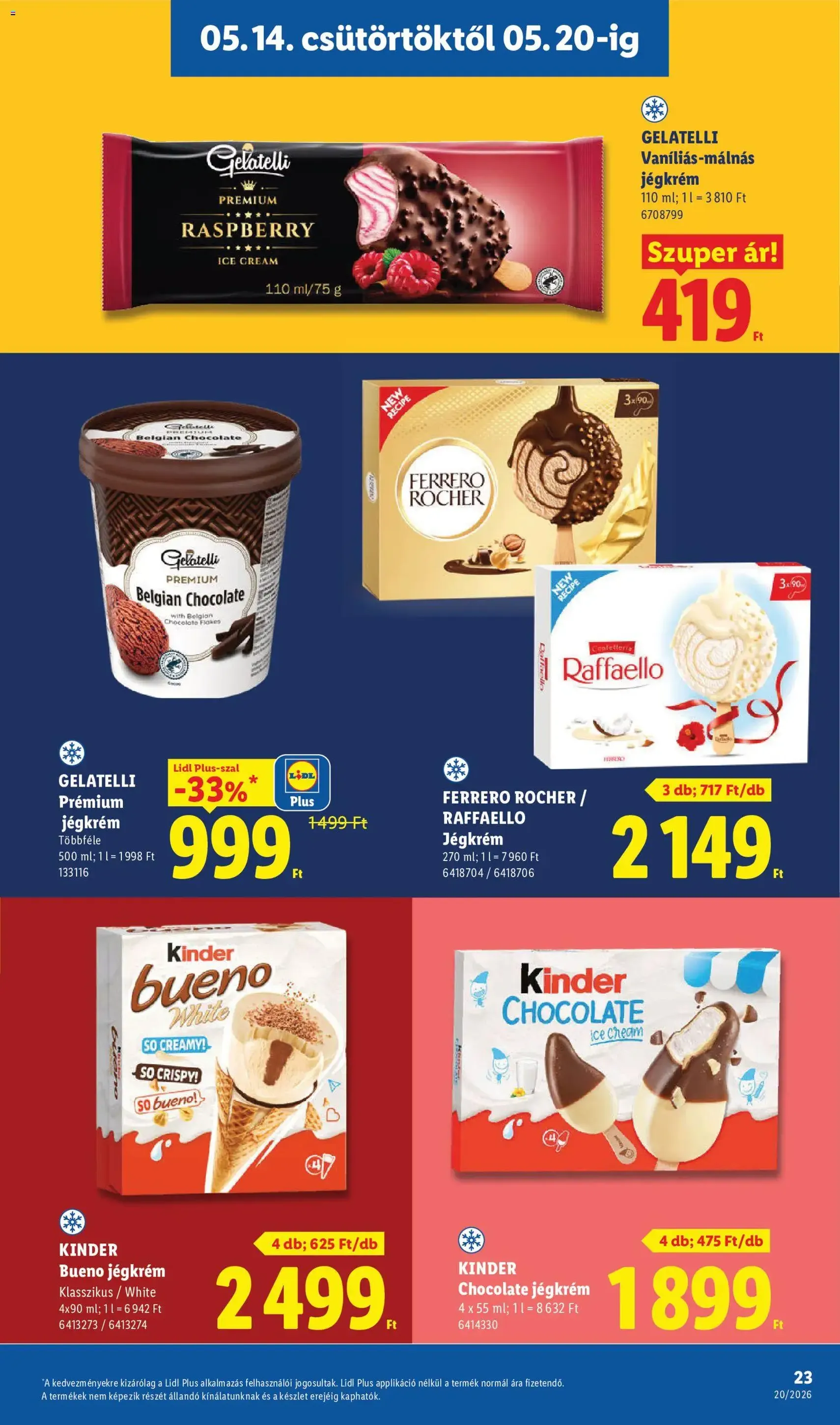 Lidl akciós újság - 2026.05.14. érvényes szórólap 23 oldal 68 oldalból