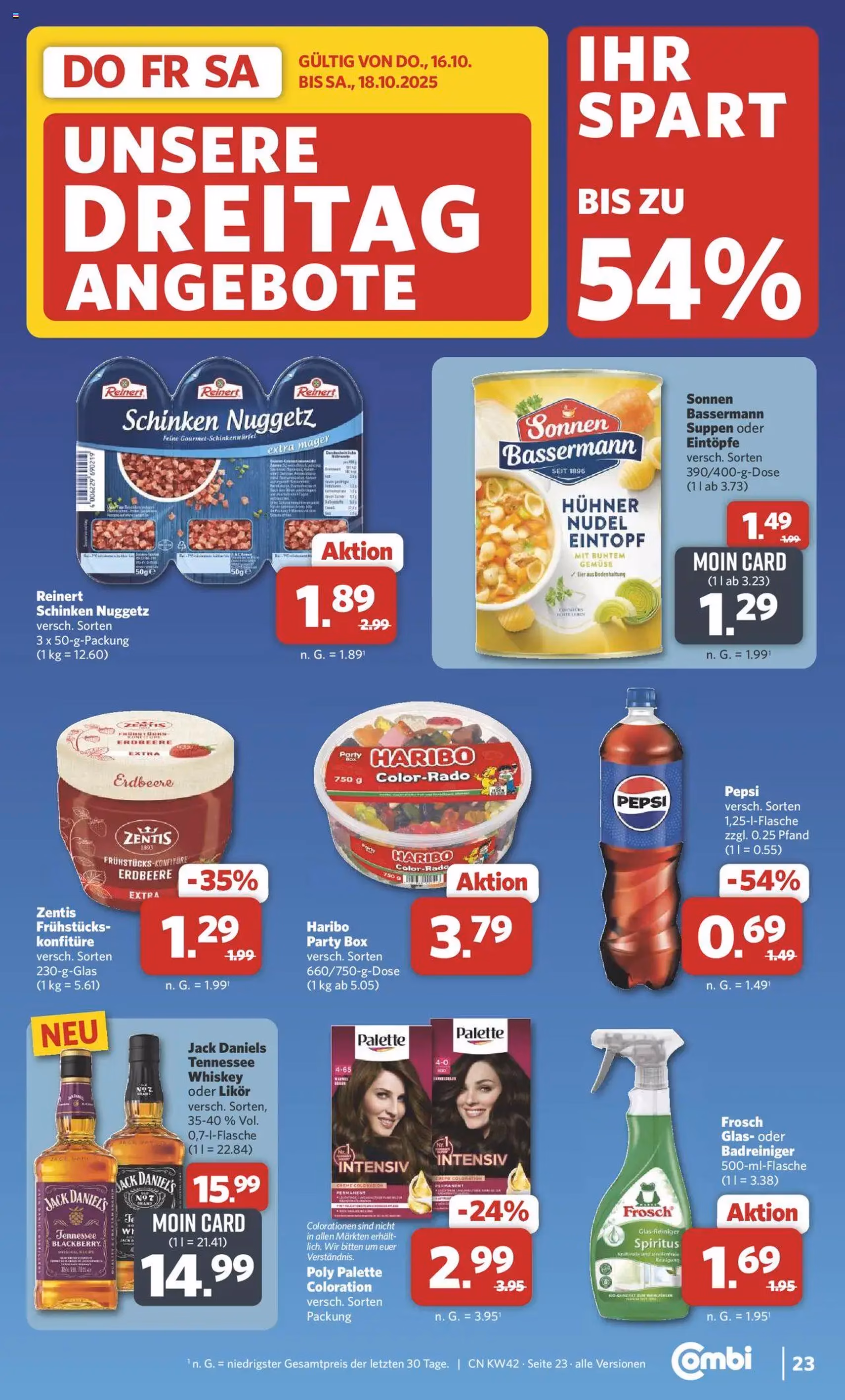 Combi Prospekt - Gültiger Prospekt ab 13.10.2025, Seite 28 von insgesamt 31