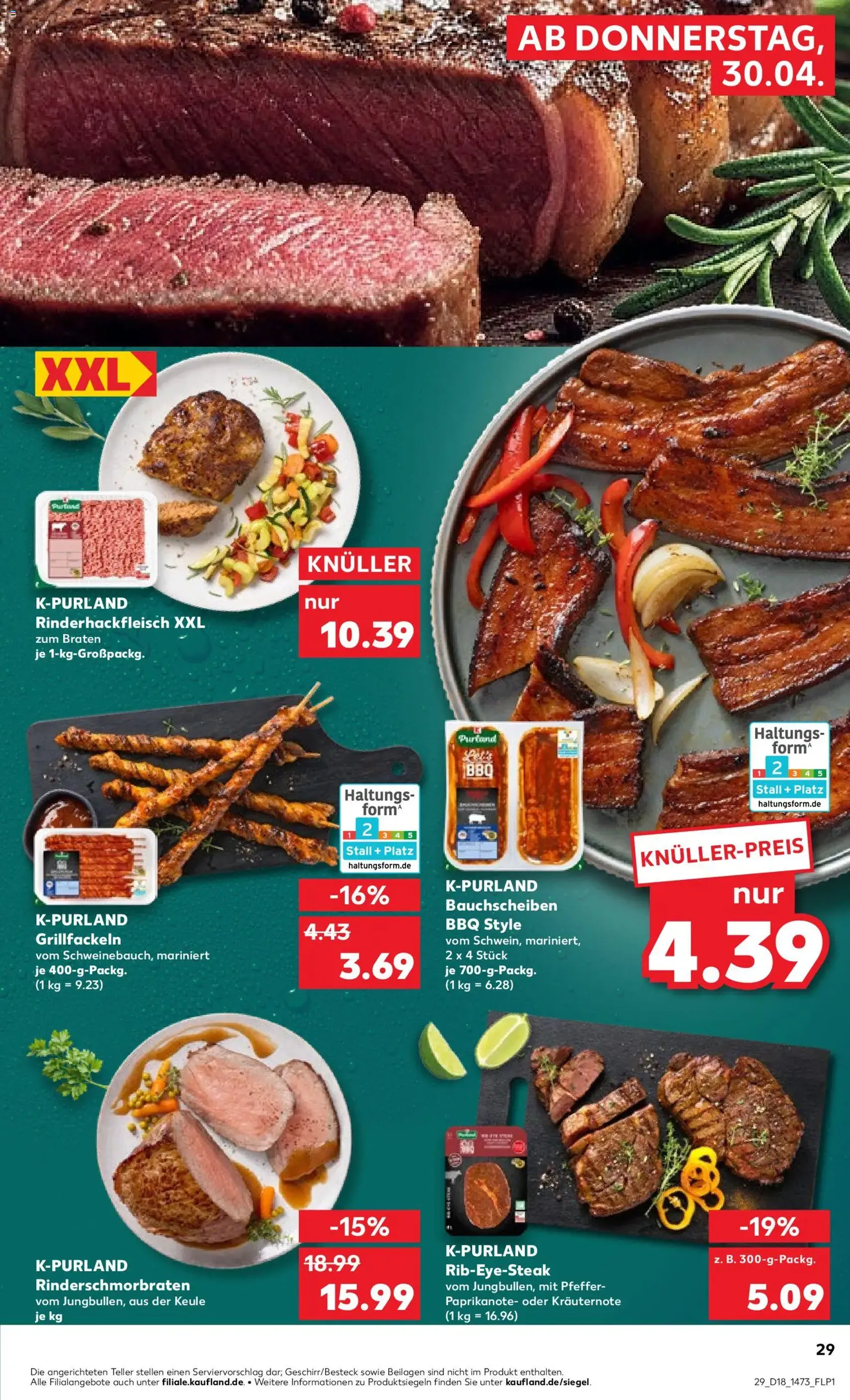 Kaufland Prospekt - Gültiger Prospekt ab 30.04.2026, Seite 29 von insgesamt 62