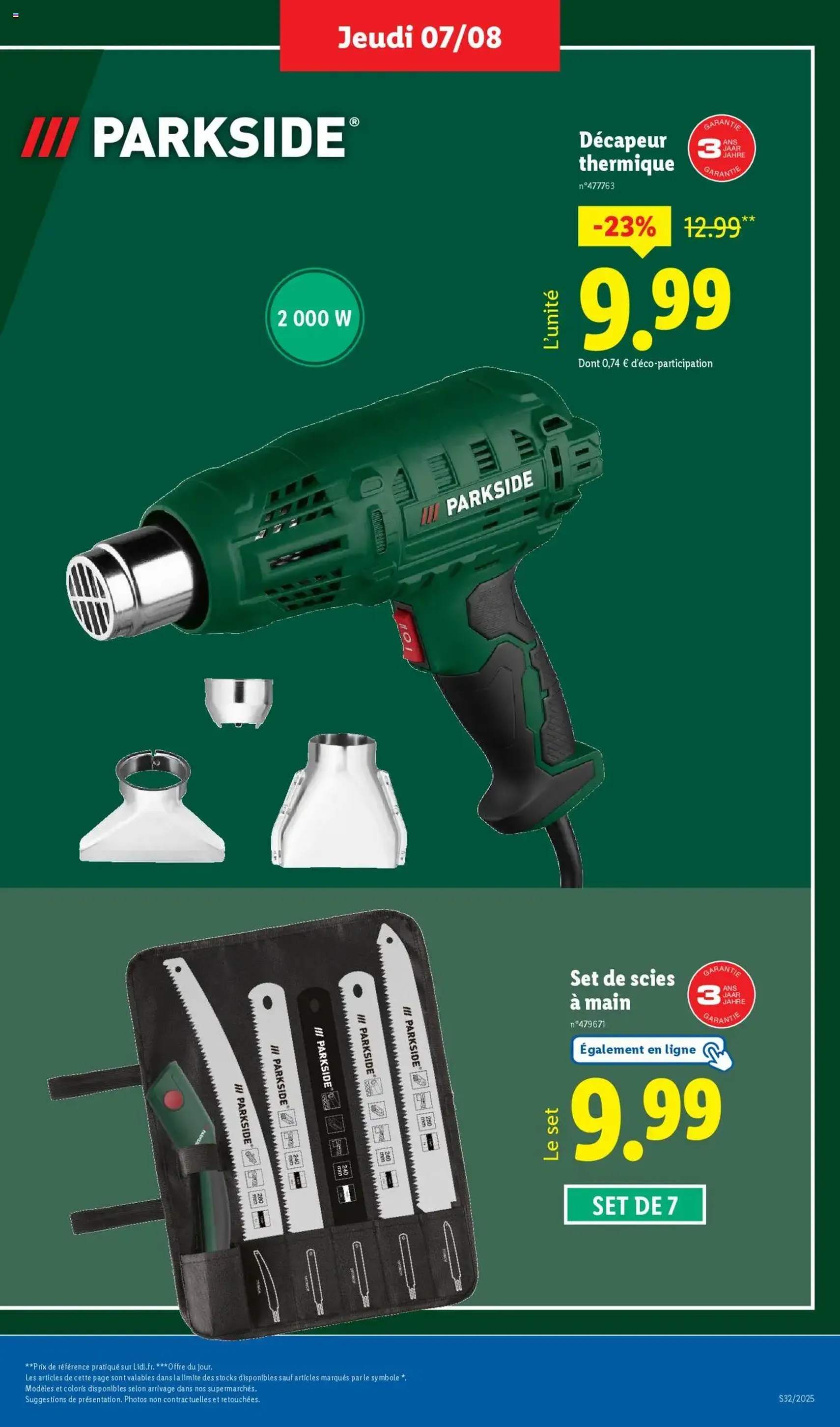 LIDL catalogue semaine 31 - brochure valable à partir du 07/08/2025, page 31 sur 76 LIDL catalogue semaine 31 - brochure valable à partir du 07/08/2025, page 31 sur 76