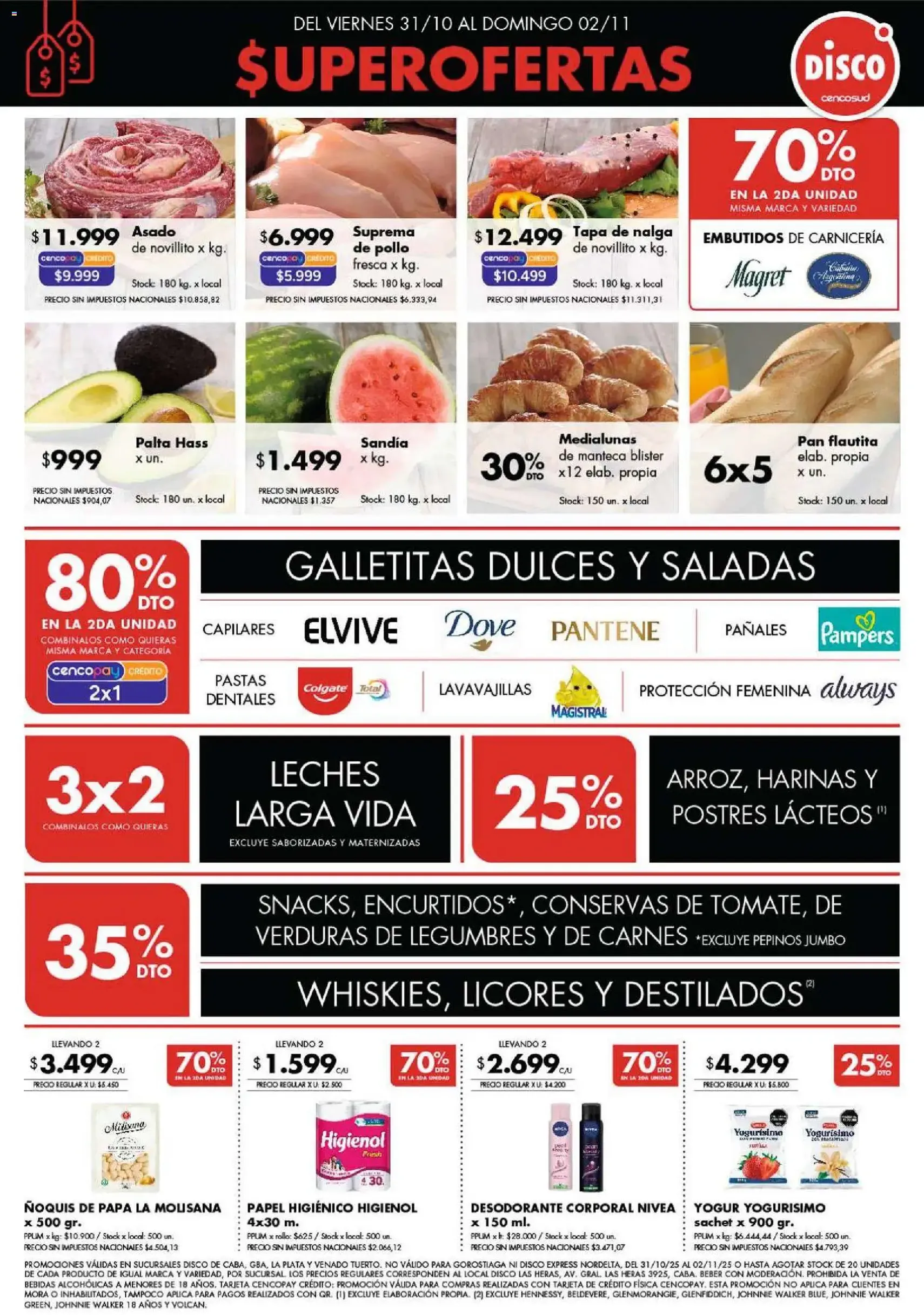 Disco ofertas - folleto válido desde 31/10/2025 página 1 de 9 Disco ofertas - folleto válido desde 31/10/2025 página 1 de 9