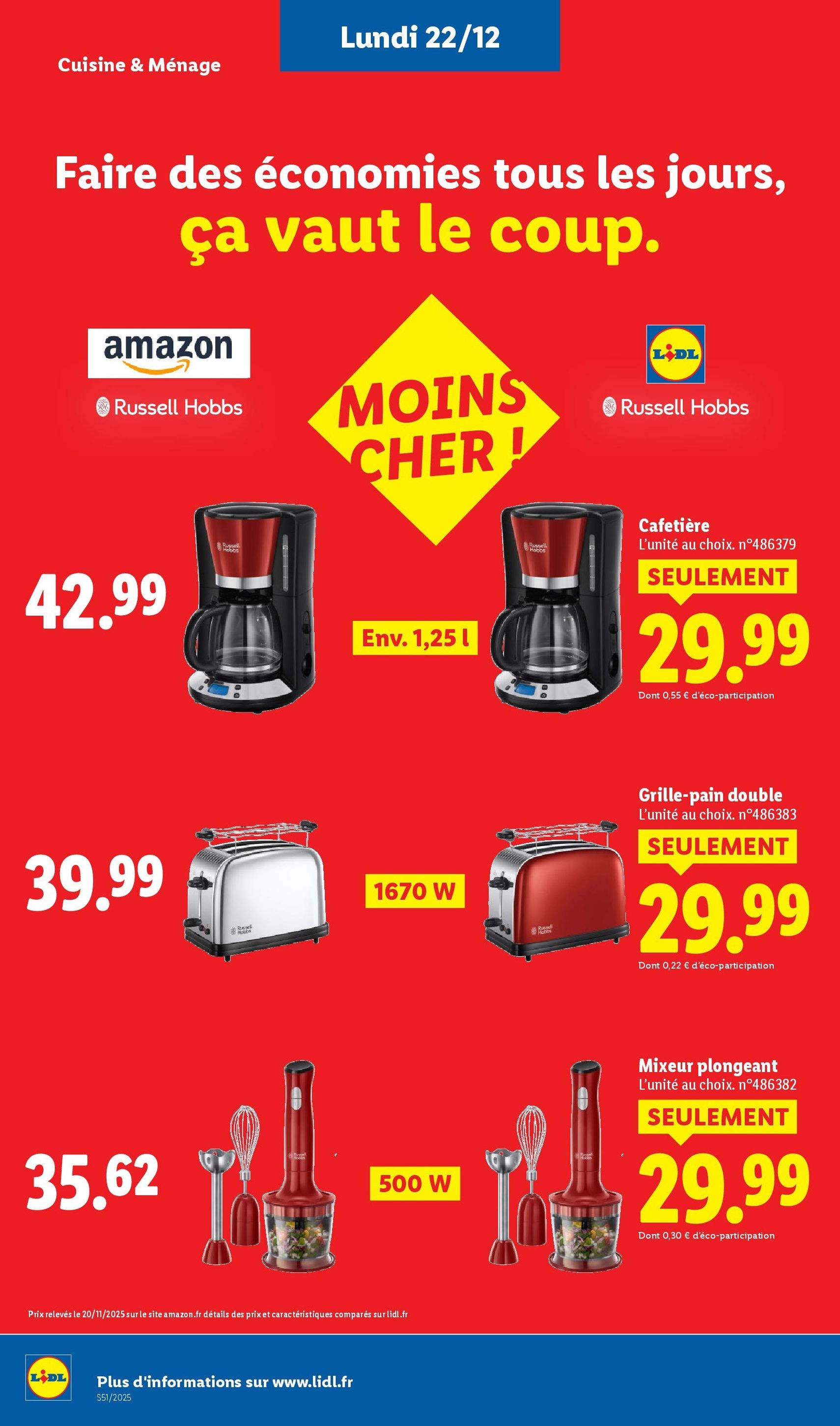 LIDL catalogue semaine 51 - brochure valable à partir du 18/12/2025, page 66 sur 87