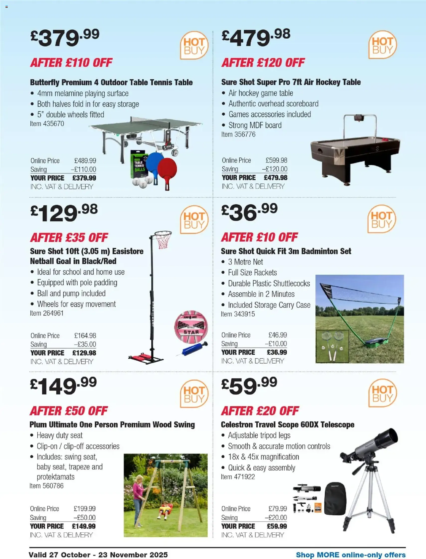 Costco - ENGLAND ONLY - valid flyer from 27/10/2025, page 31 of 35