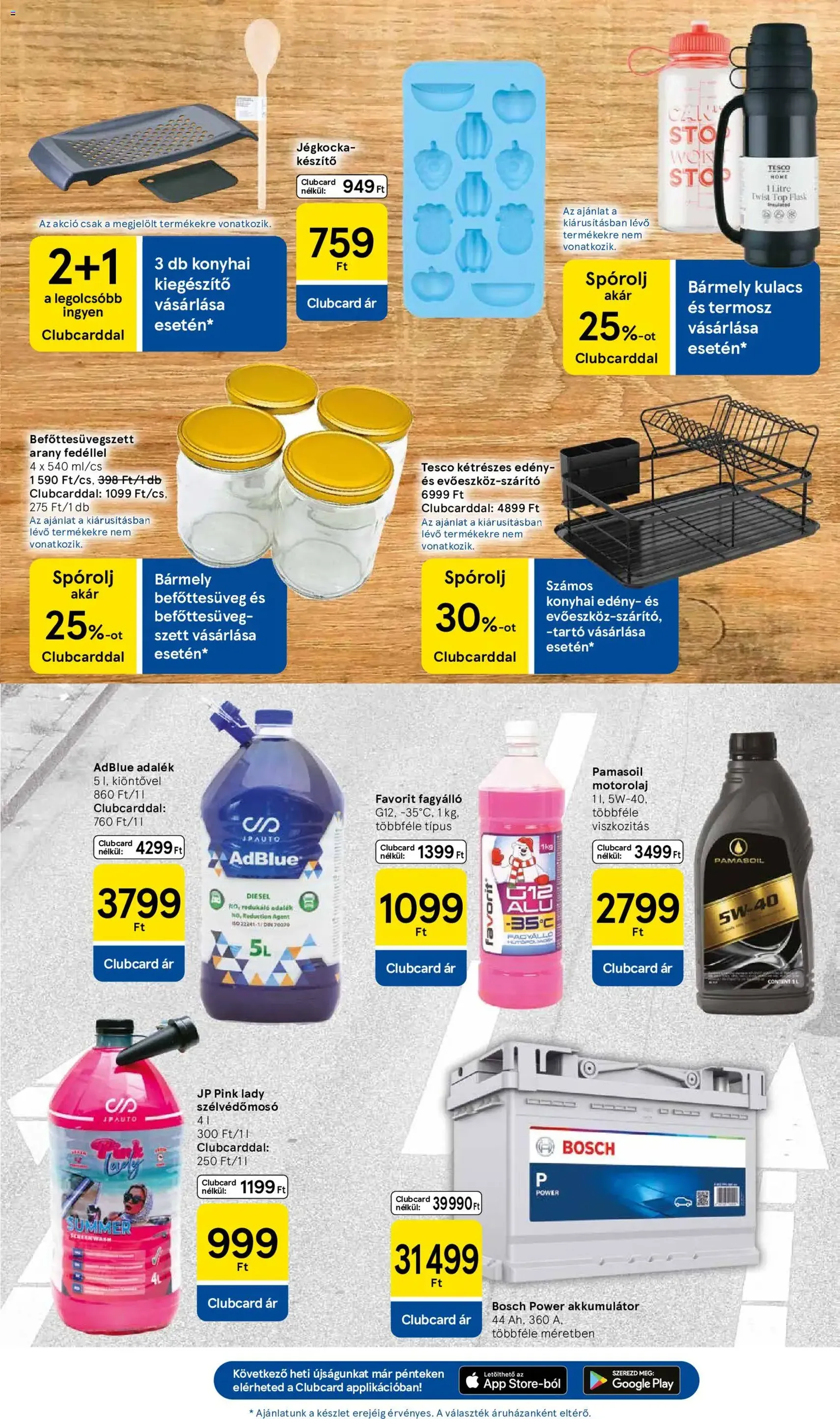 Tesco aktuális akciós újság - 2026.07.09. érvényes szórólap 29 oldal 32 oldalból