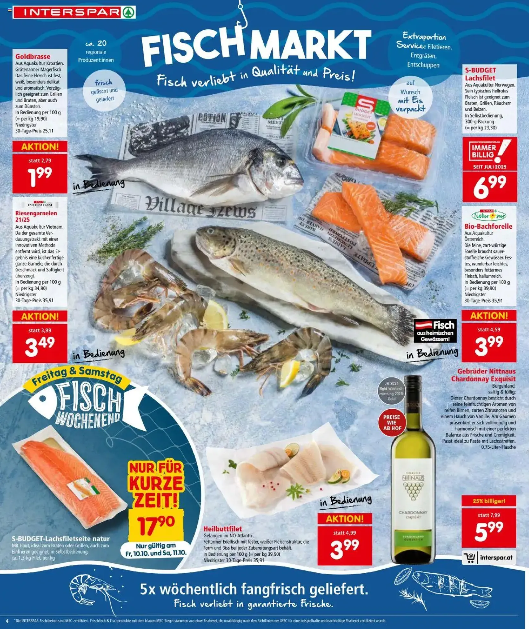 Interspar Flugblatt - Gültiger Prospekt ab 09.10.2025, Seite 4 von insgesamt 20