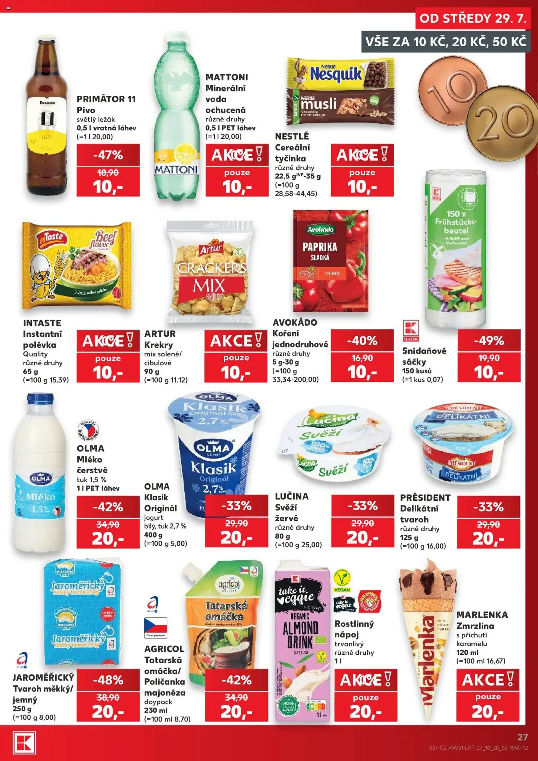 Kaufland leták - platný leták od 29.07.2026 strana 27 z 54