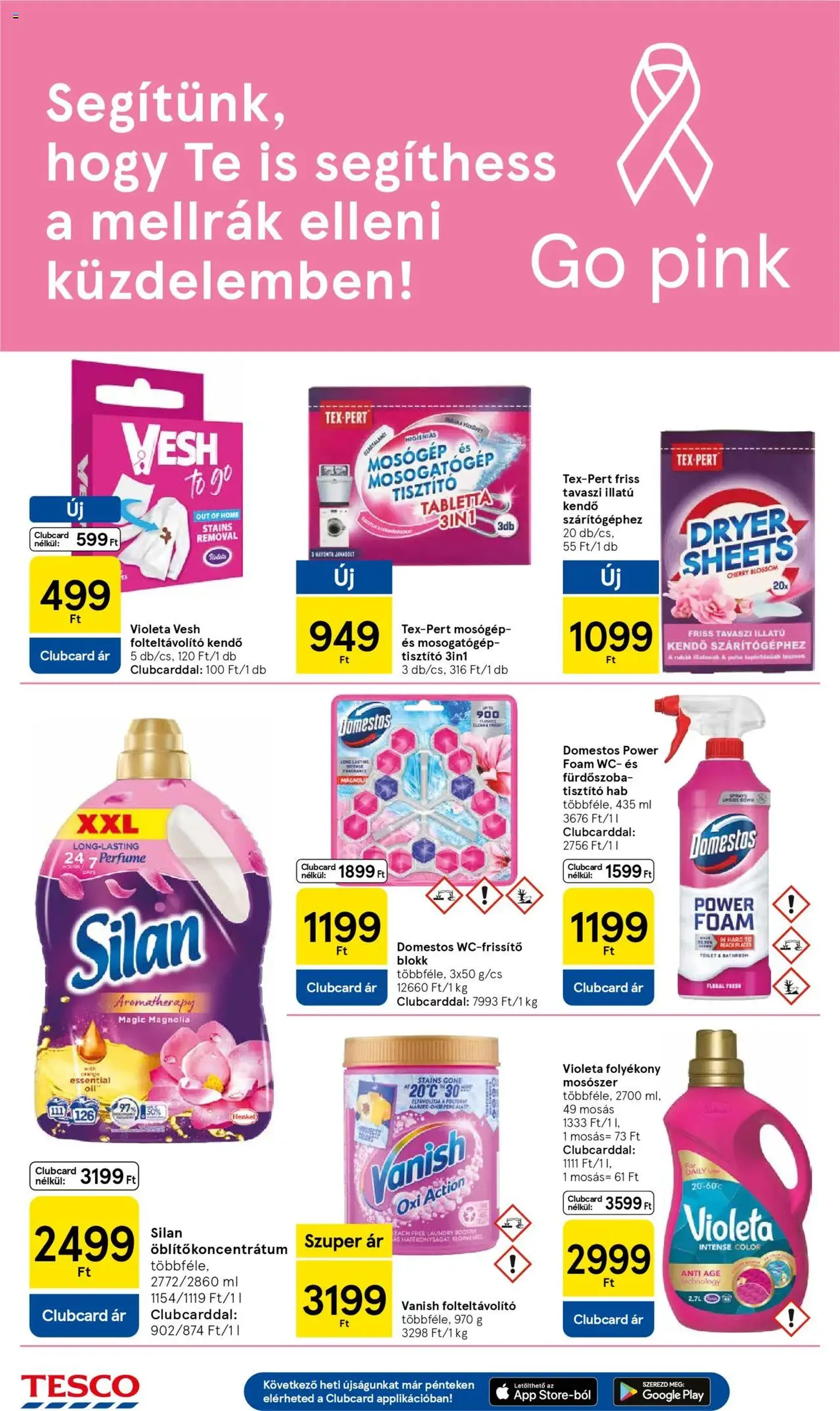 Tesco Hipermarket - Akciós újság - 2025.10.16. érvényes szórólap 22 oldal 34 oldalból Tesco Hipermarket - Akciós újság - 2025.10.16. érvényes szórólap 22 oldal 34 oldalból