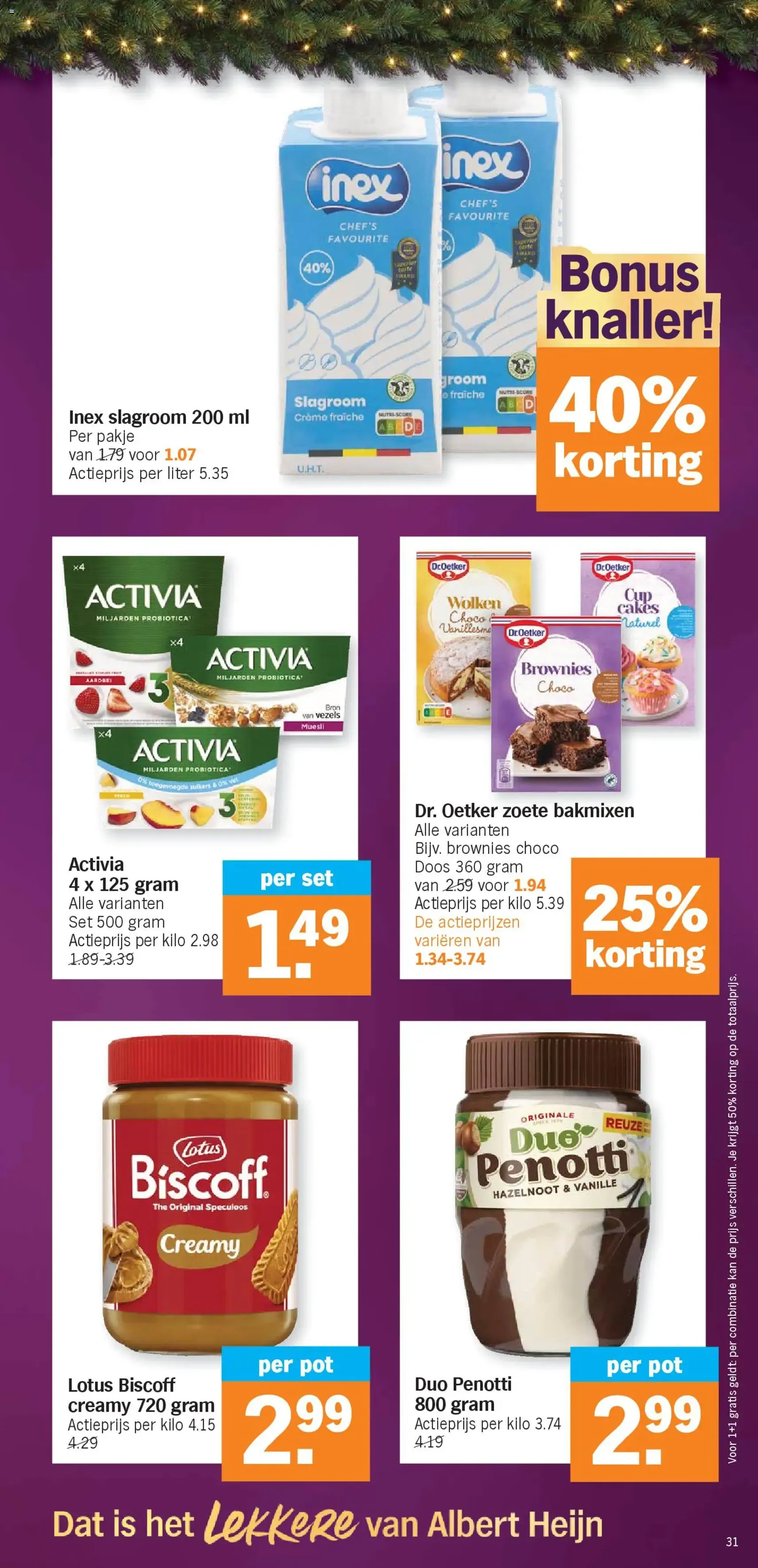 Albert Heijn folder week 51 - geldige folder vanaf 16/12/2025 pagina 31 van 40