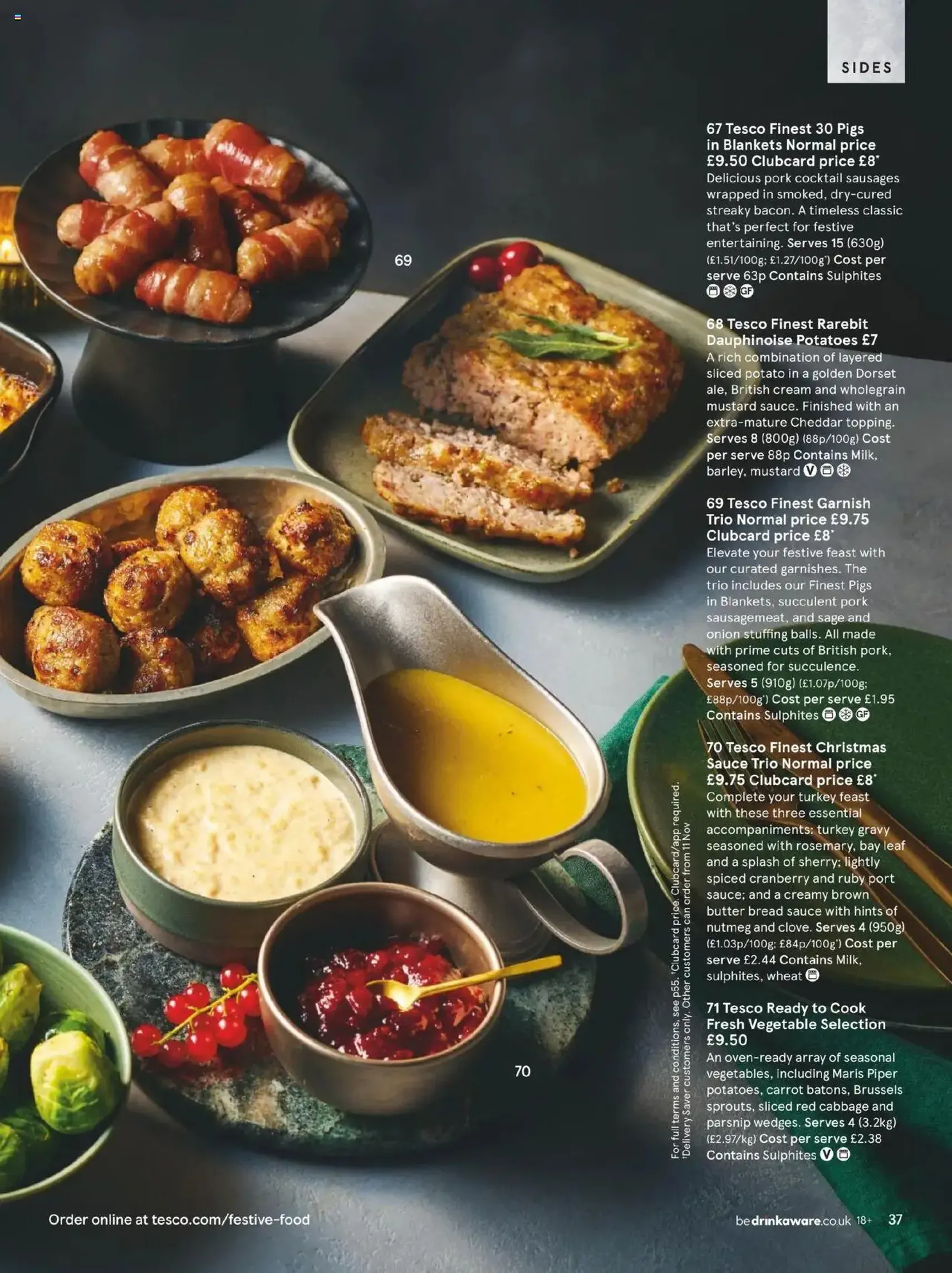 Tesco - Festive Food to Order brochure 2025 - valid flyer from 01/10/2025, page 37 of 56